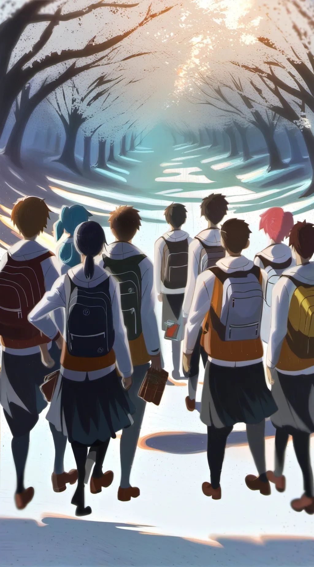 ai character: demon slayer schoo background