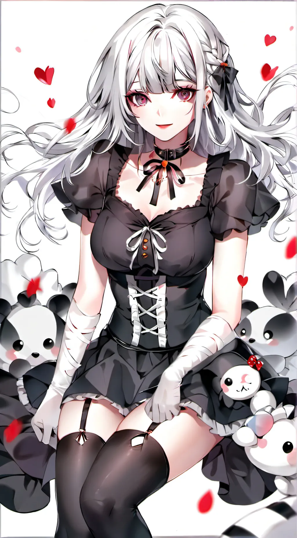 ai character: Crystal  background