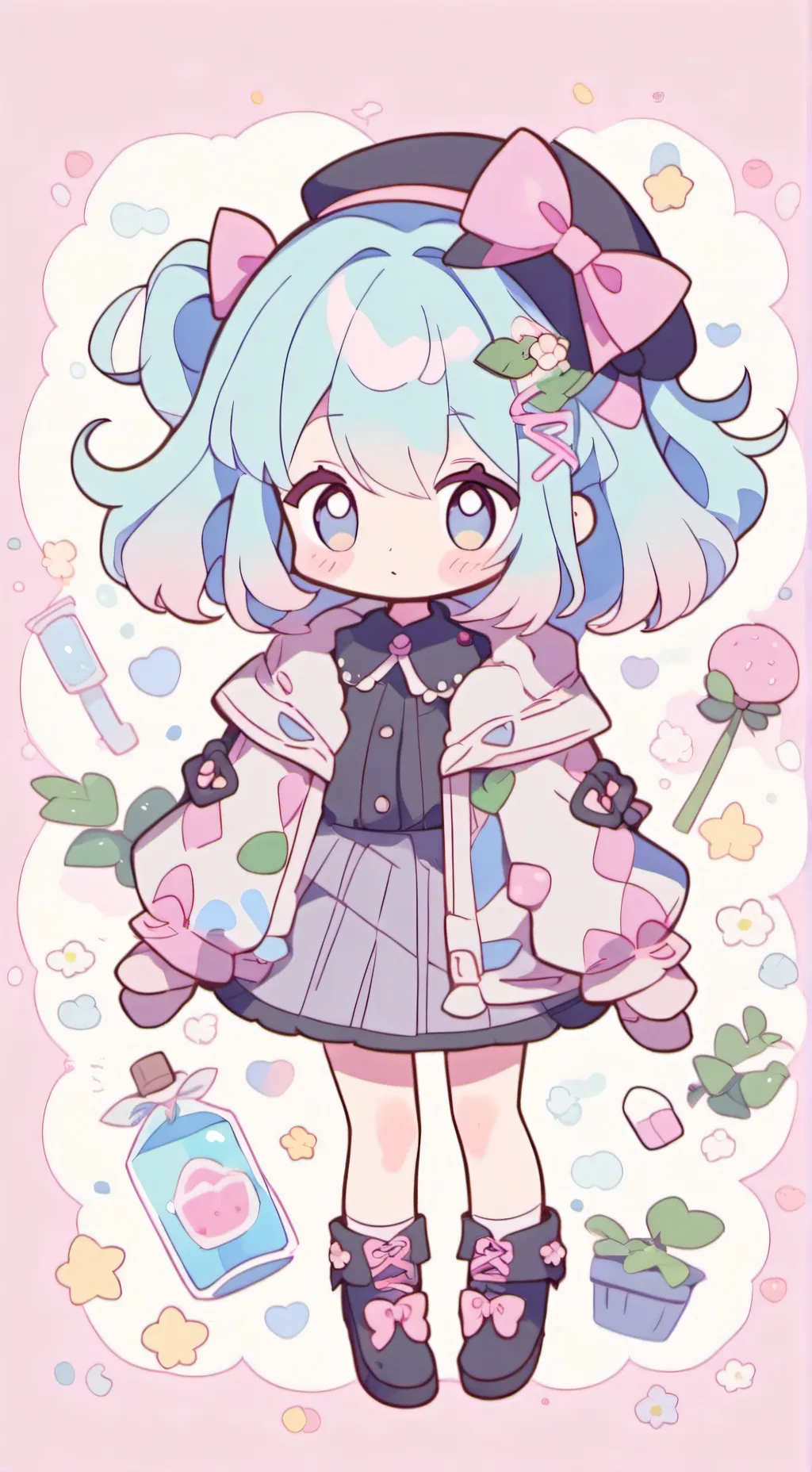 ai character: Dny gender swap background