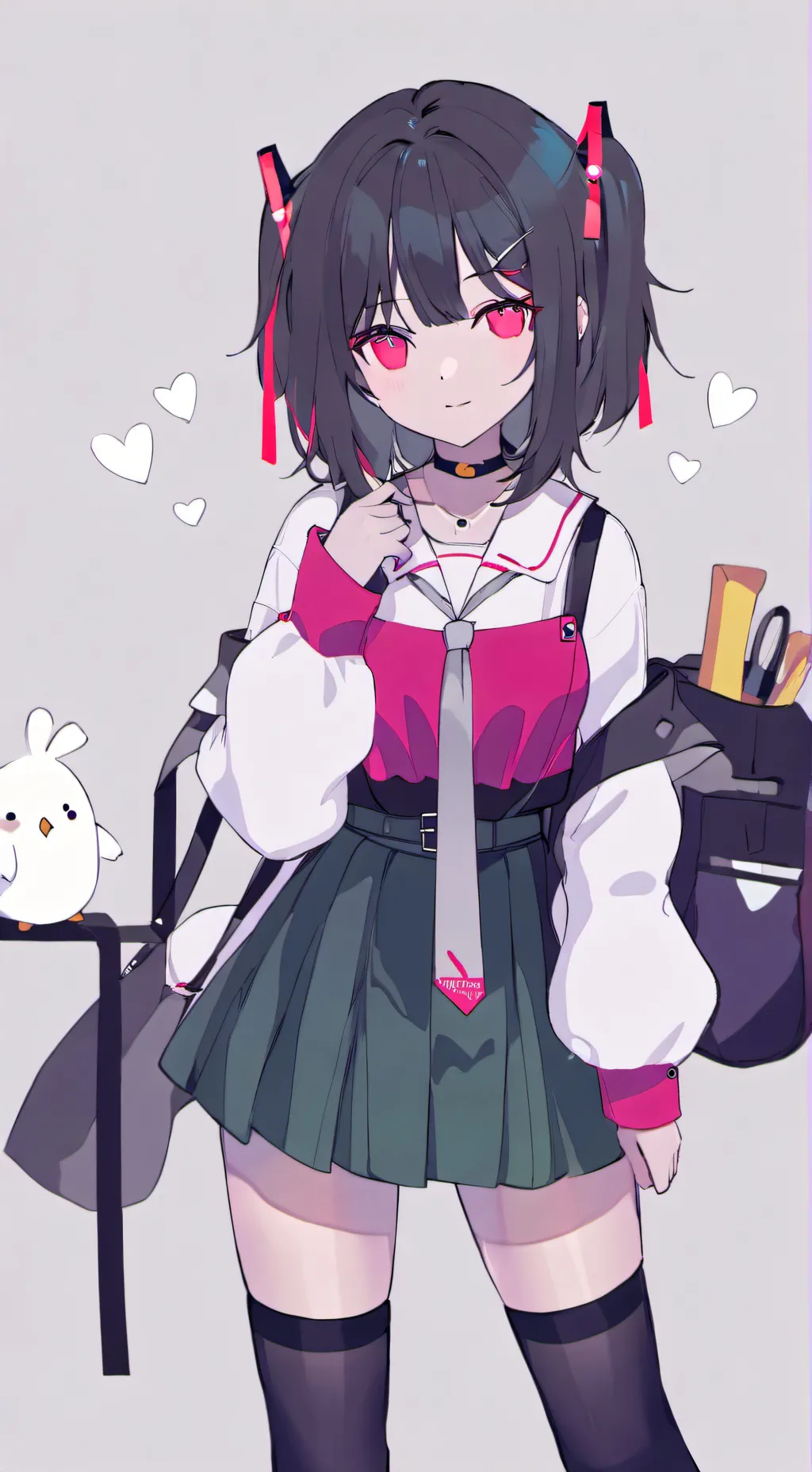 ai character: Аня background