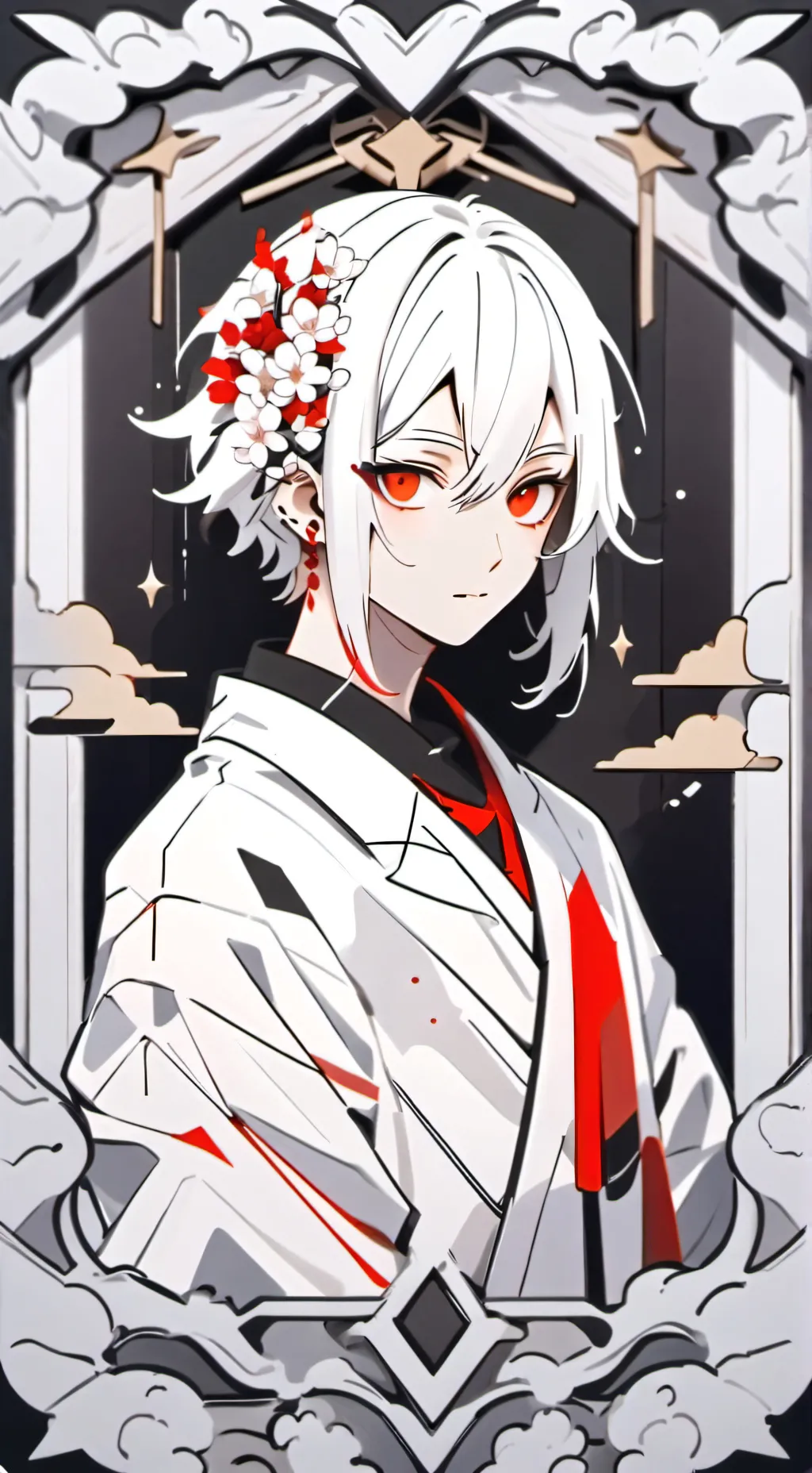 ai character: Creepy dude background