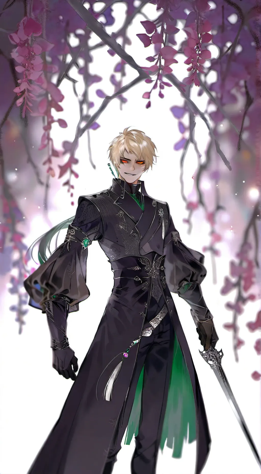 ai character: villain bakugo  background