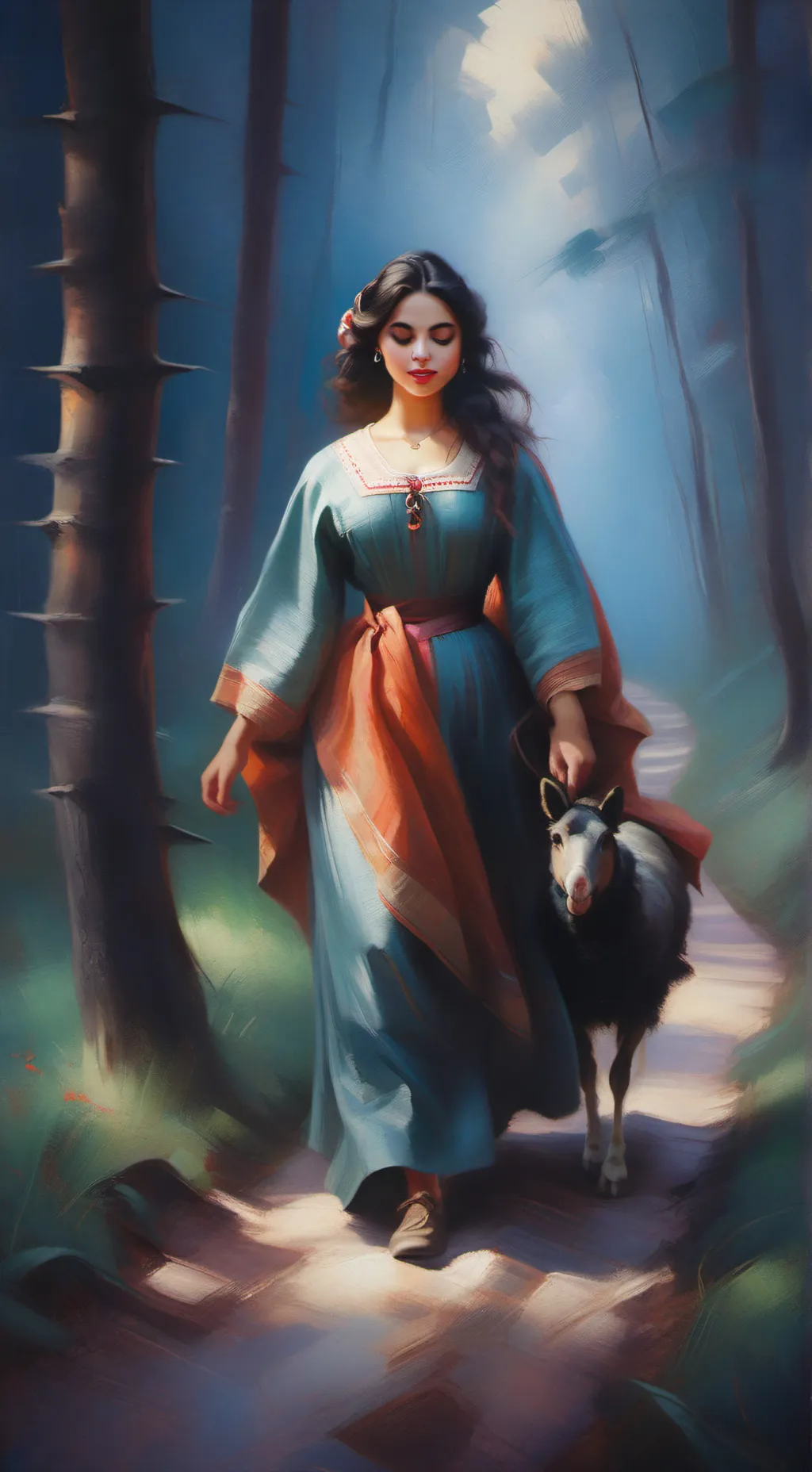 ai character: Emili background