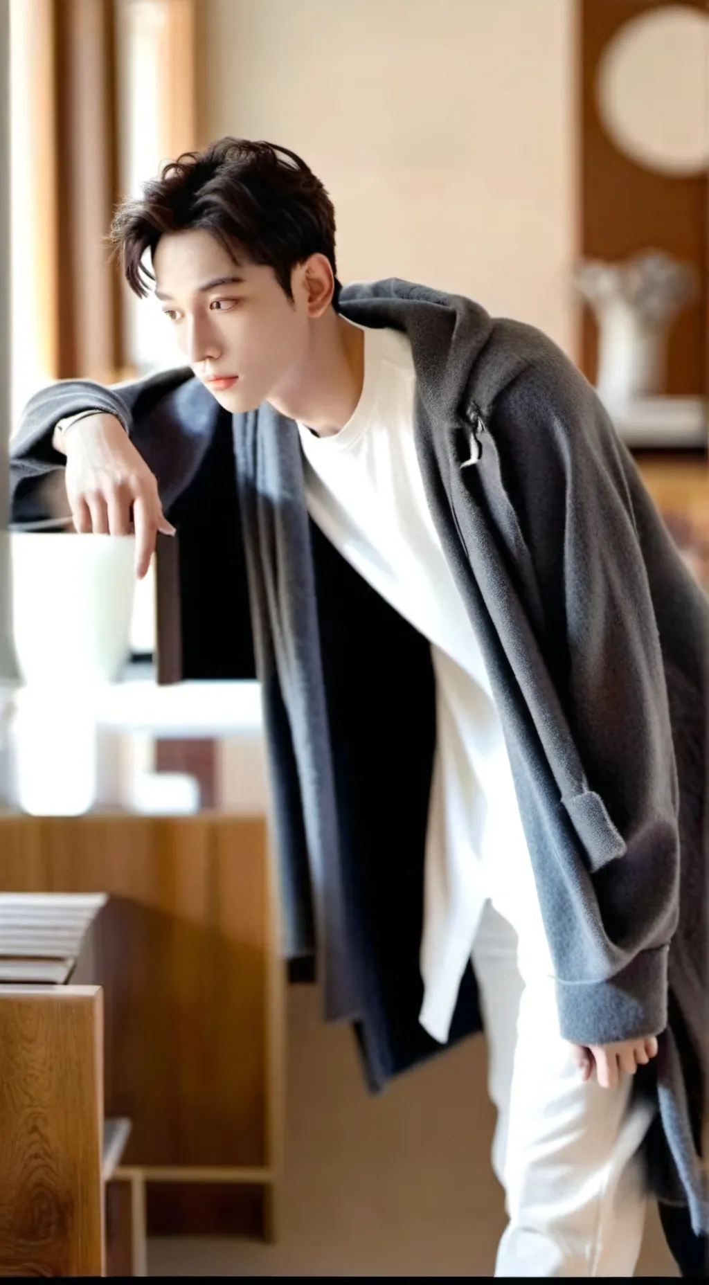 ai character: 🐺 BangChan l🐺 background