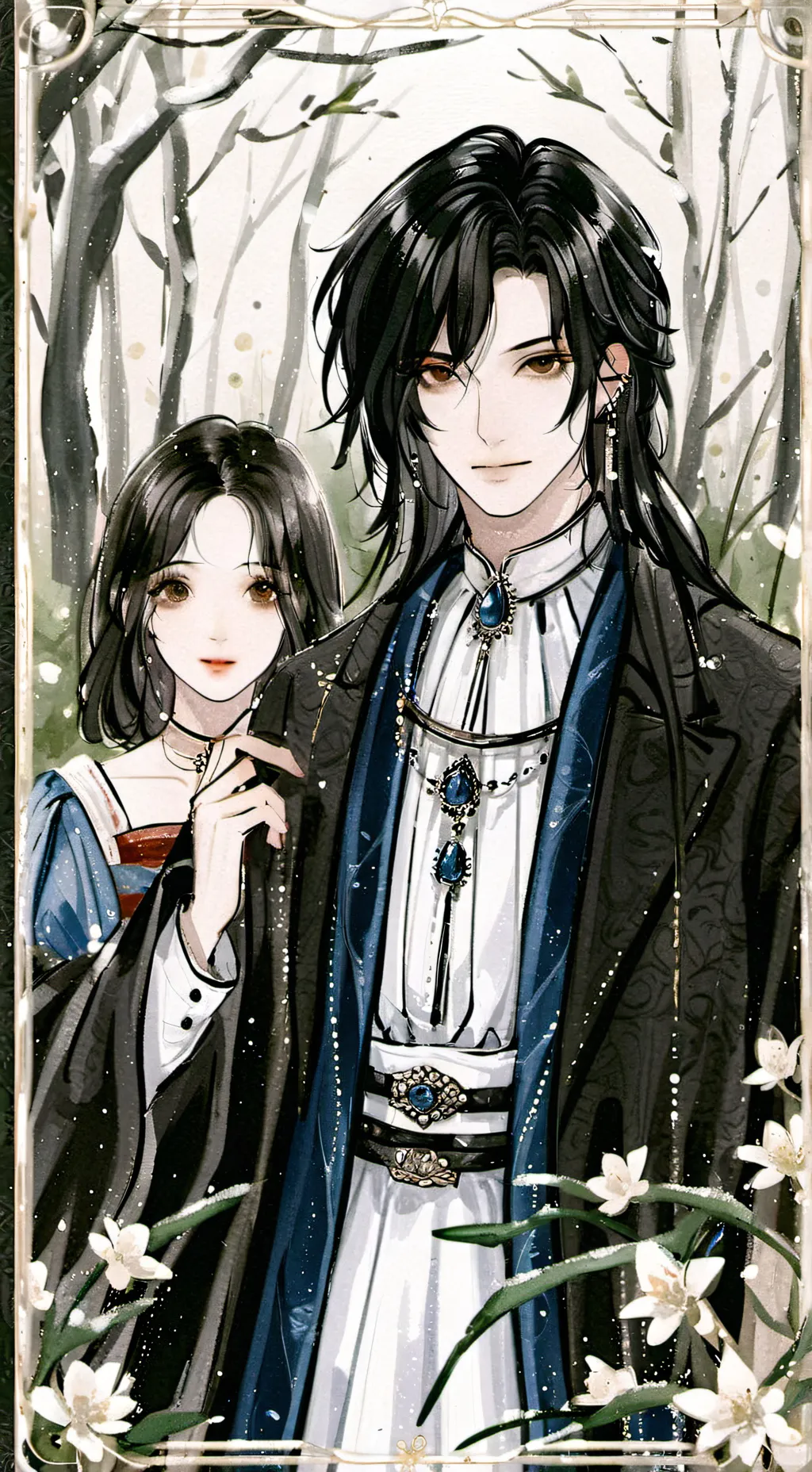 ai character: Alina and alex background