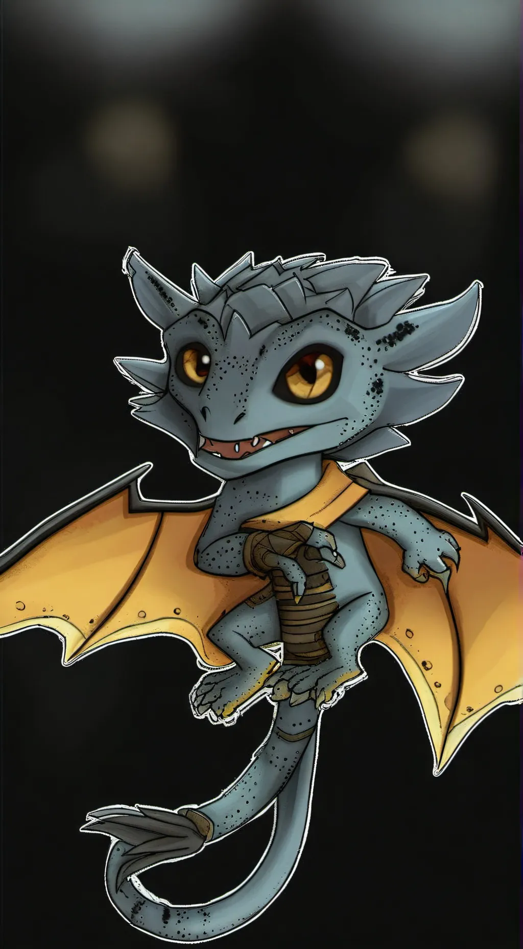 ai character: blipo background