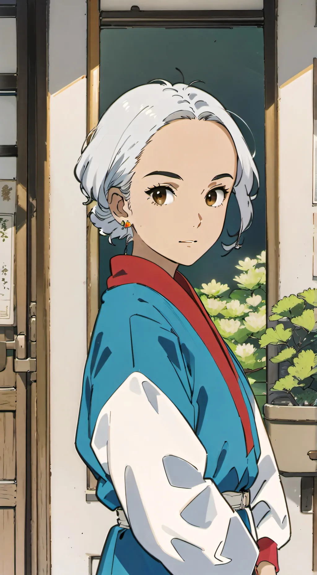 ai character: Ayla  background