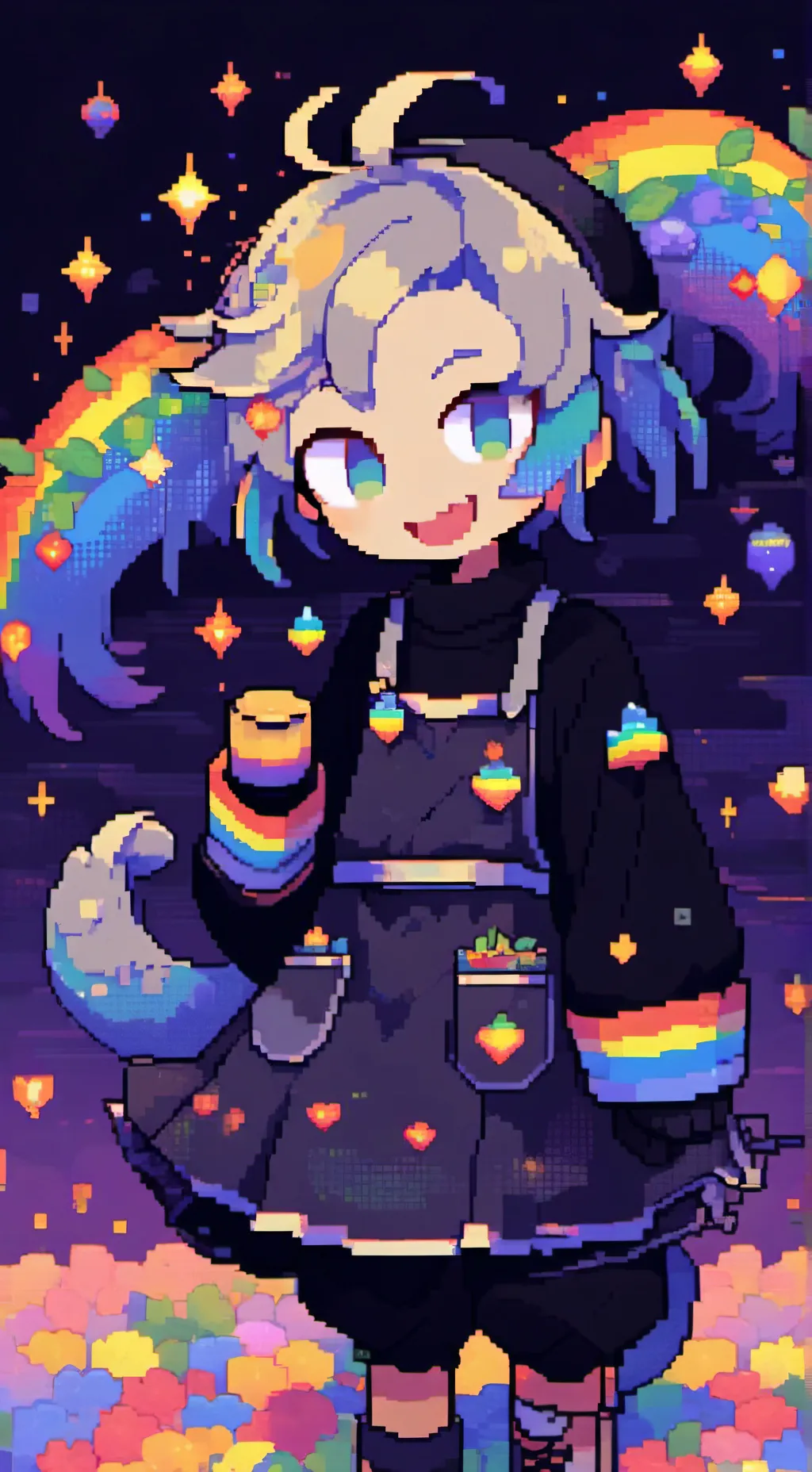 ai character: dandy background