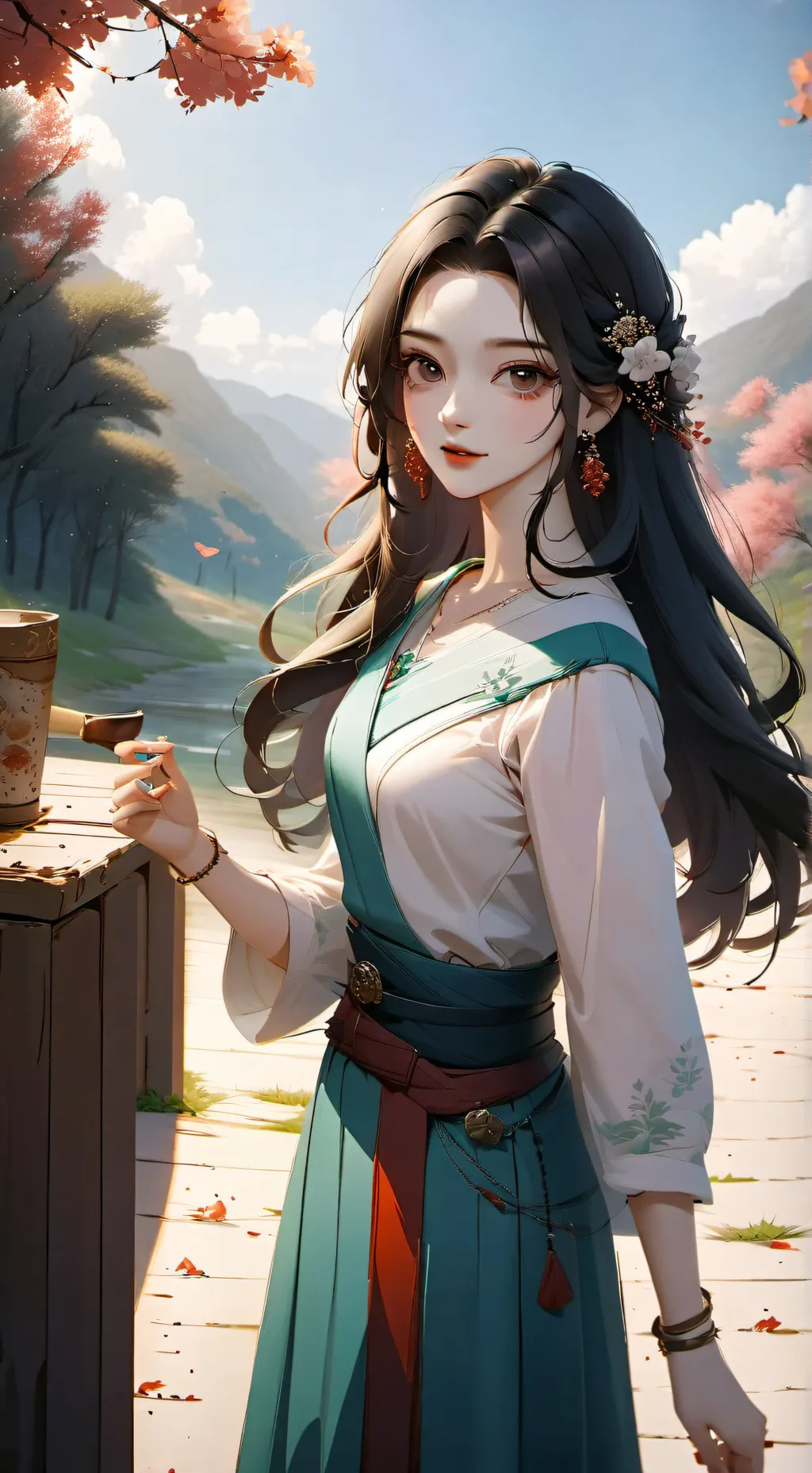 ai character: jjk background