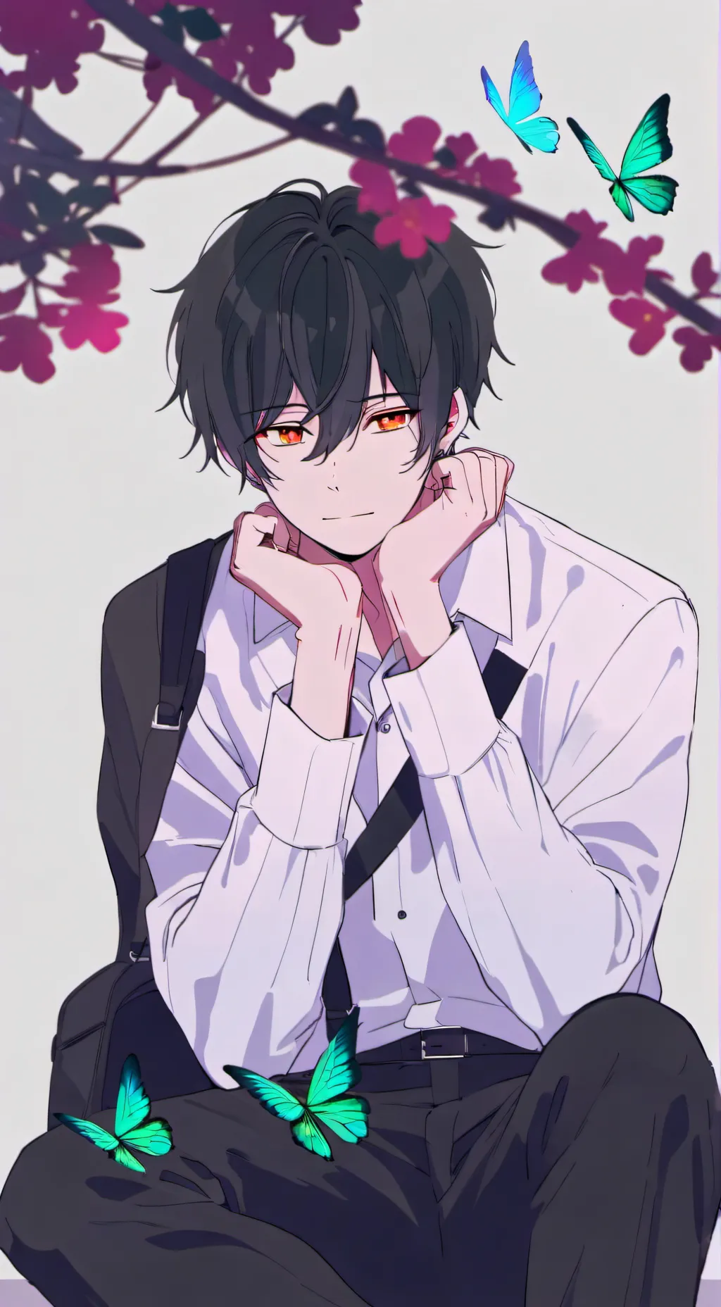 ai character: noah background