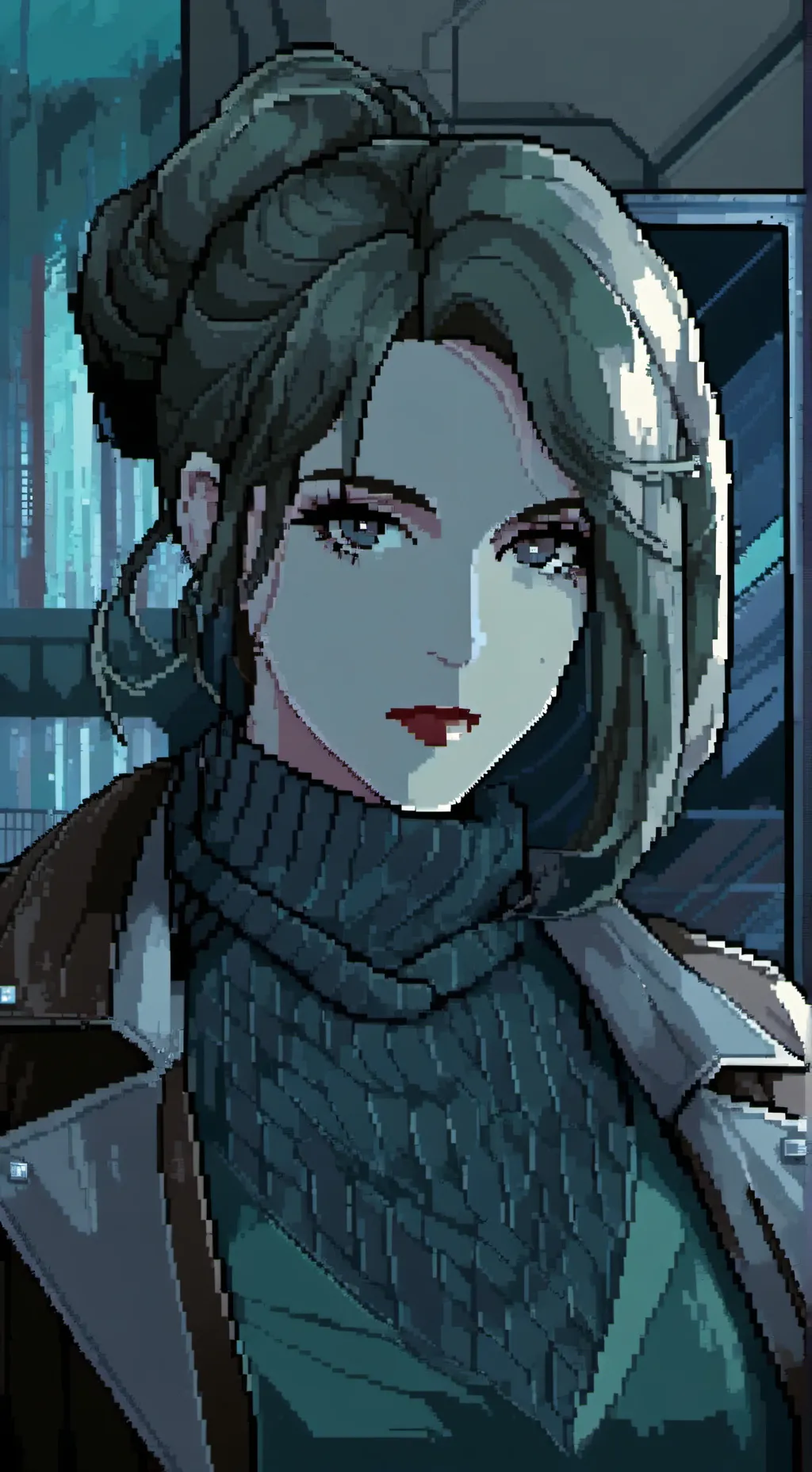 ai character: Reverse isekai background