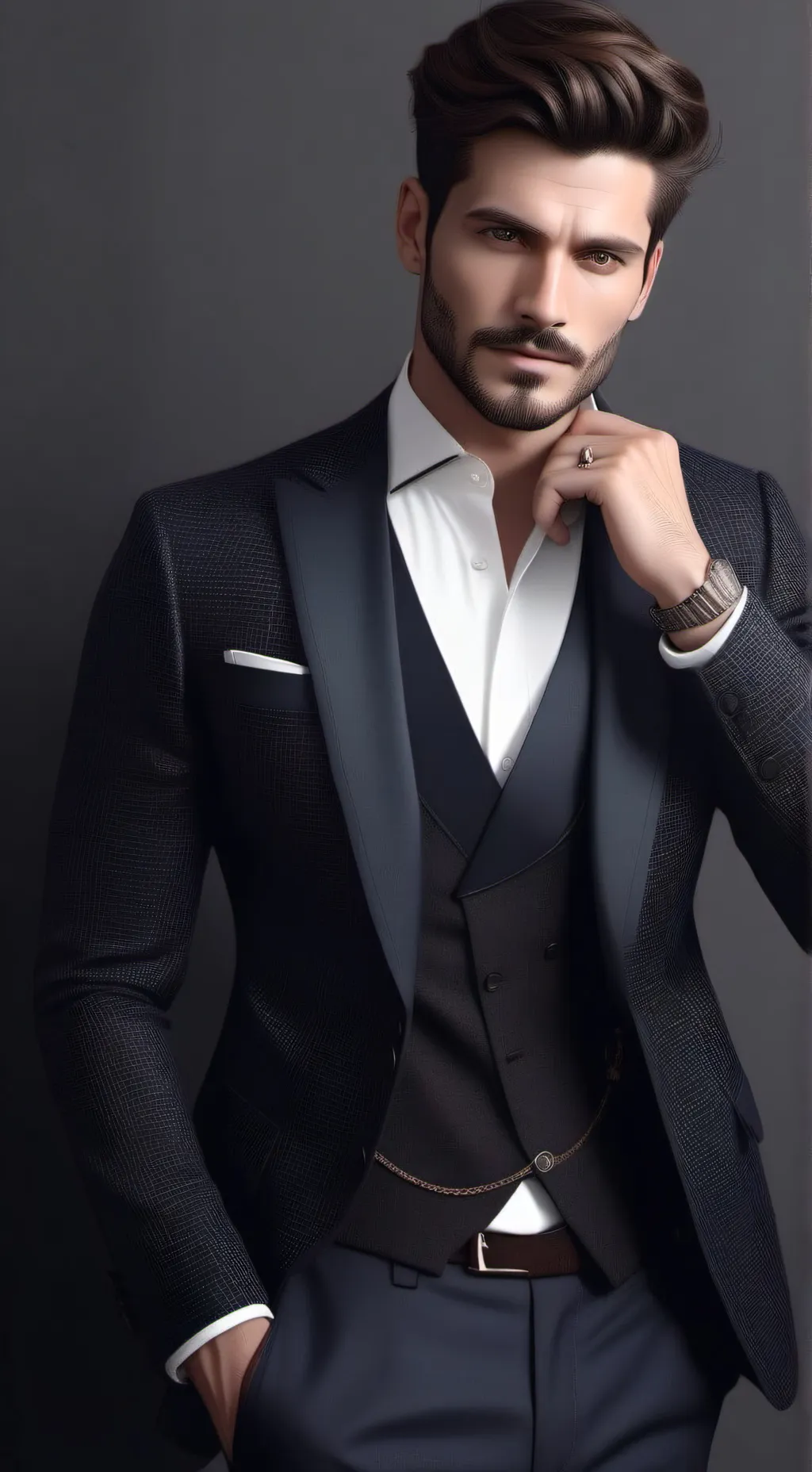 ai character: Kai background