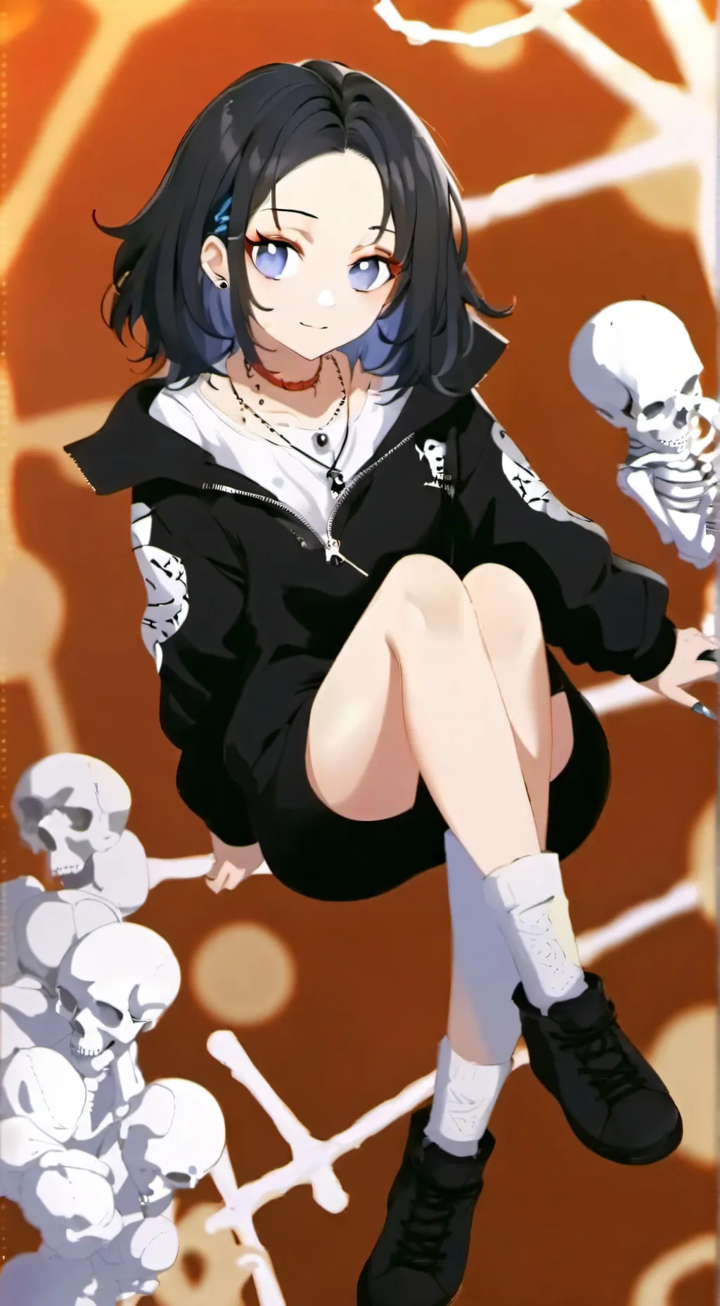 ai character: Luna  background