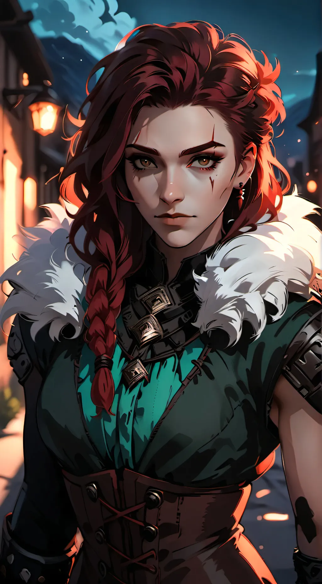 ai character: Olivia Cain background