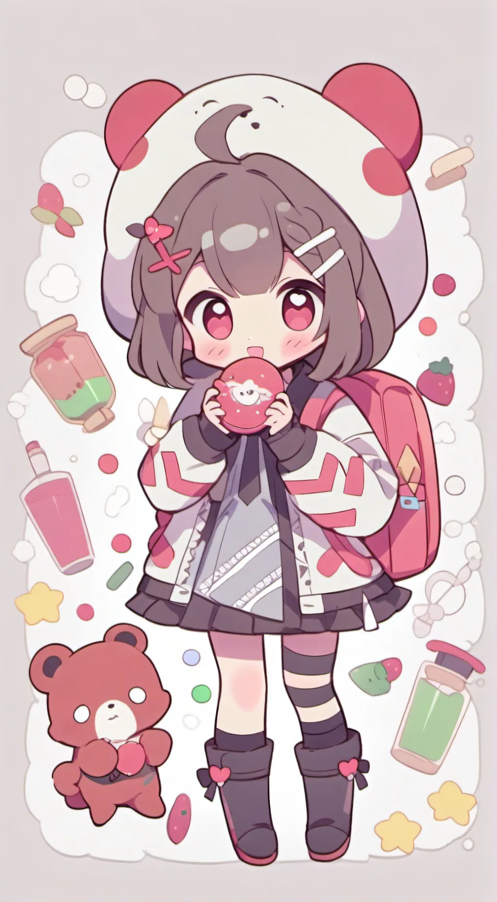 ai character: Baby Sitters Club background