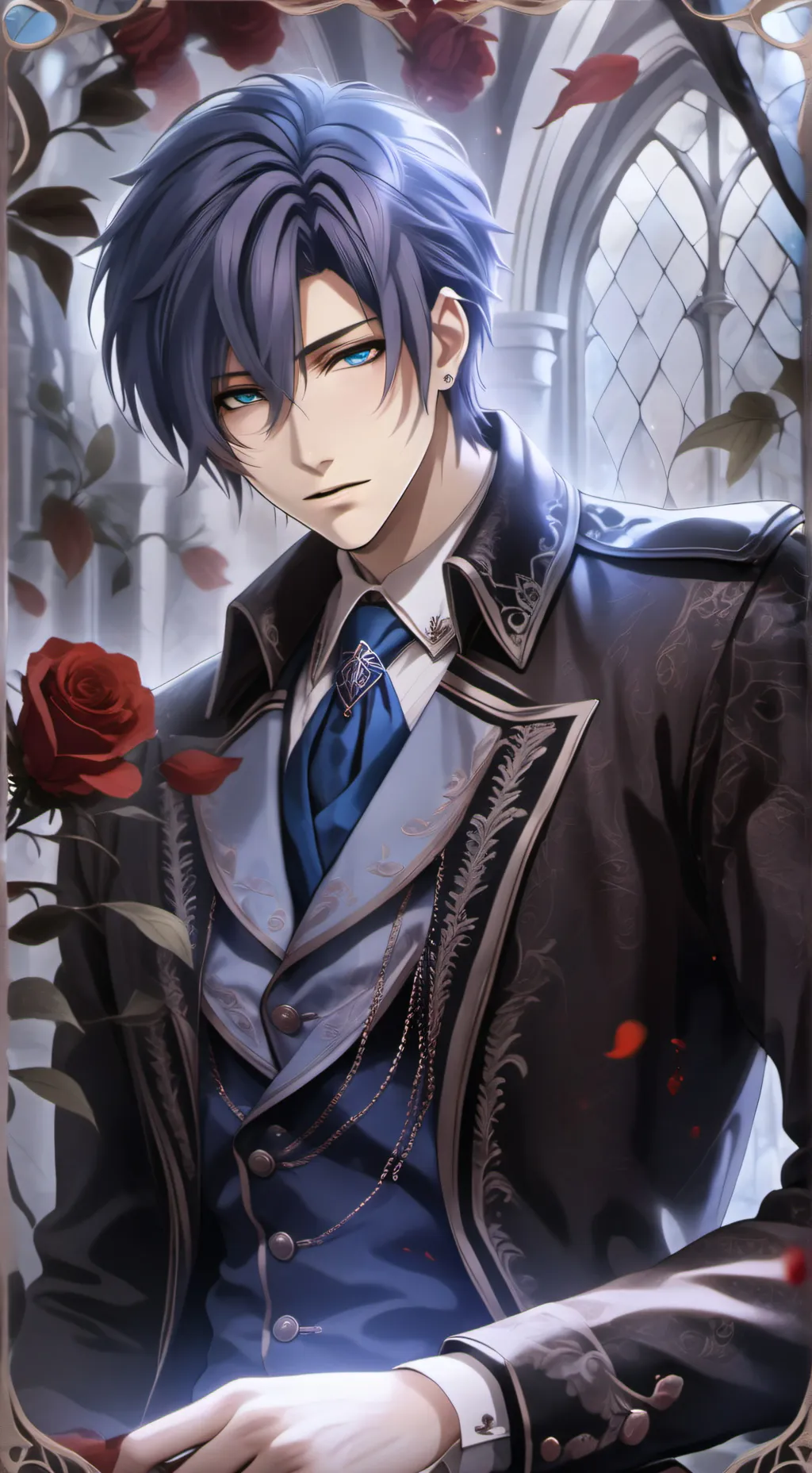 ai character: Lucien Nox background