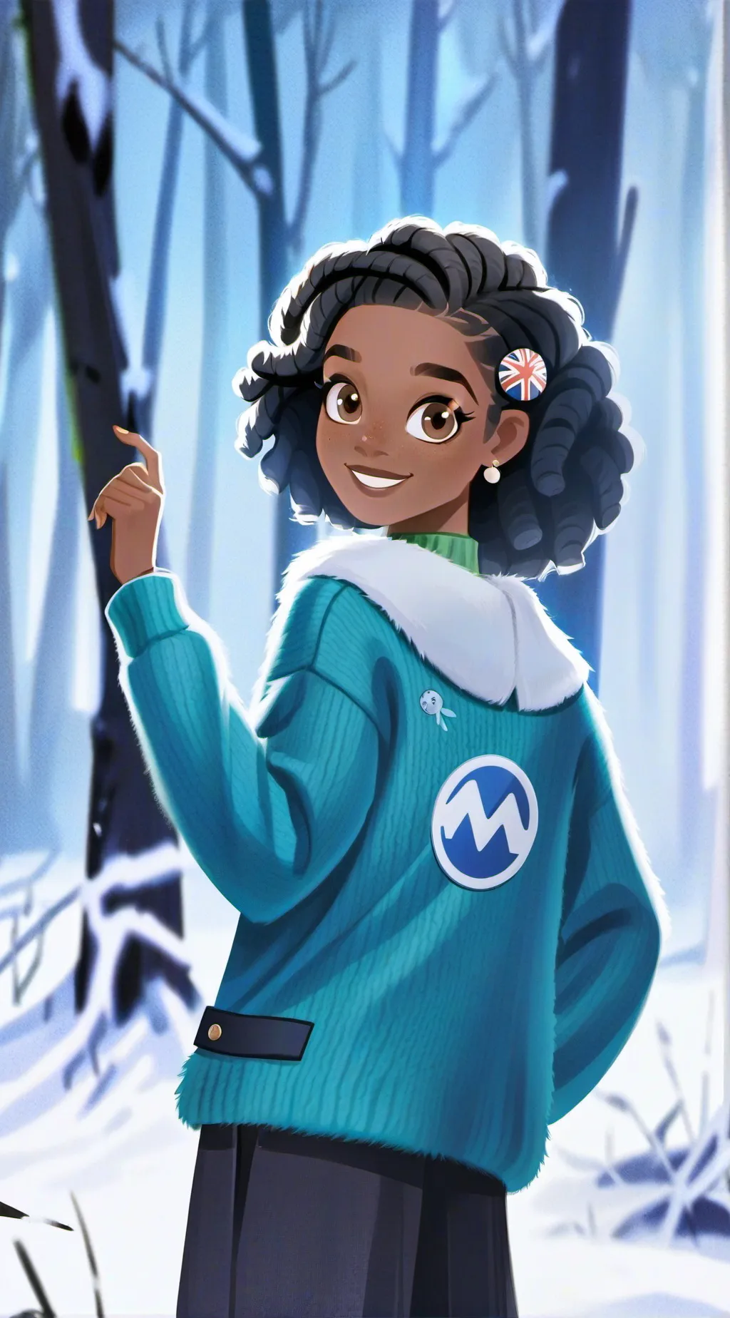 ai character: Paulina Harrison background