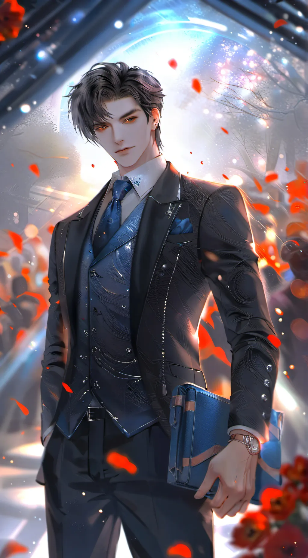 ai character: Robert  background