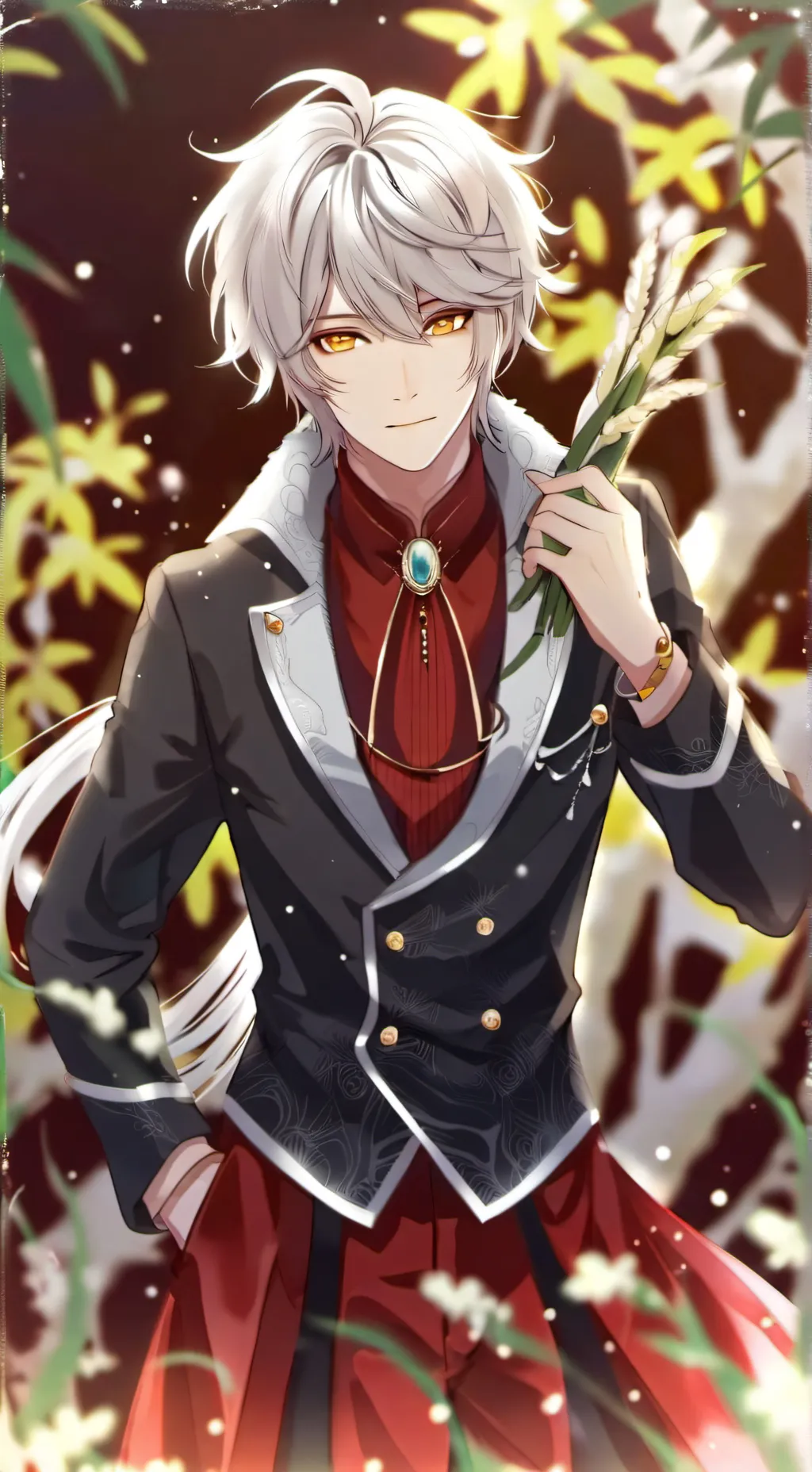 ai character: Alexander  background