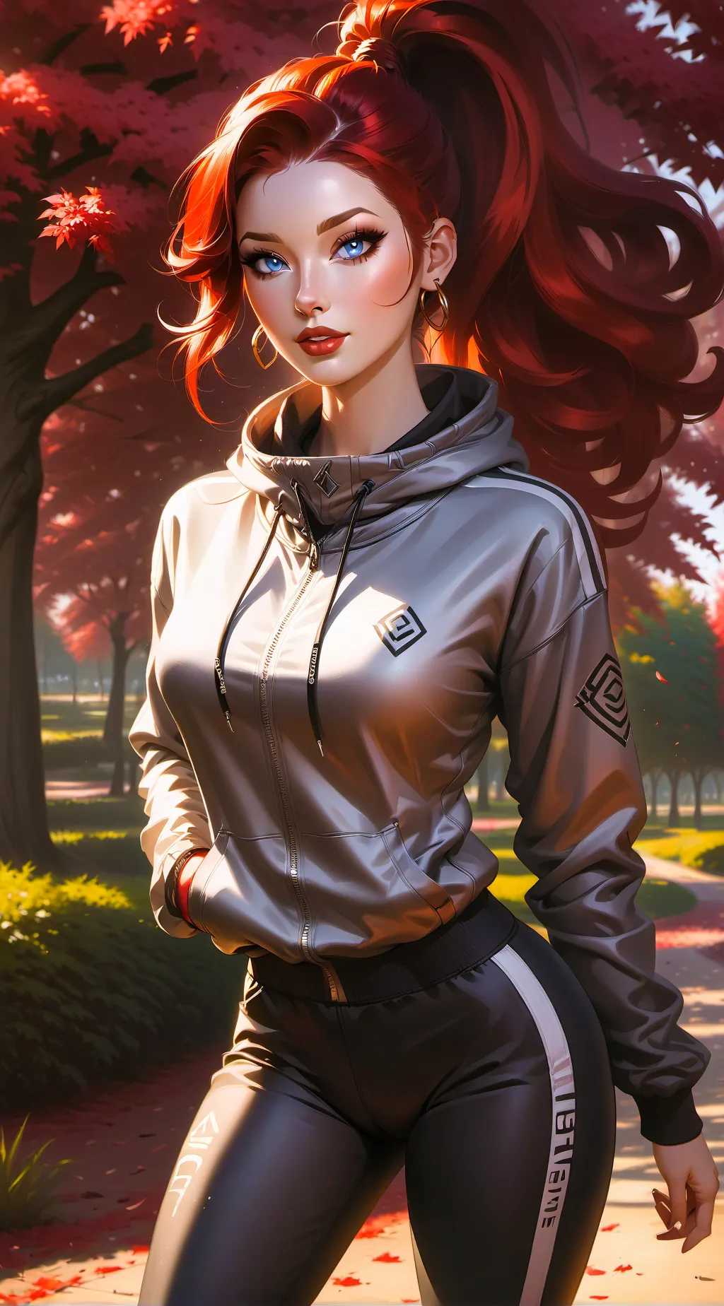 ai character: Kellie  background