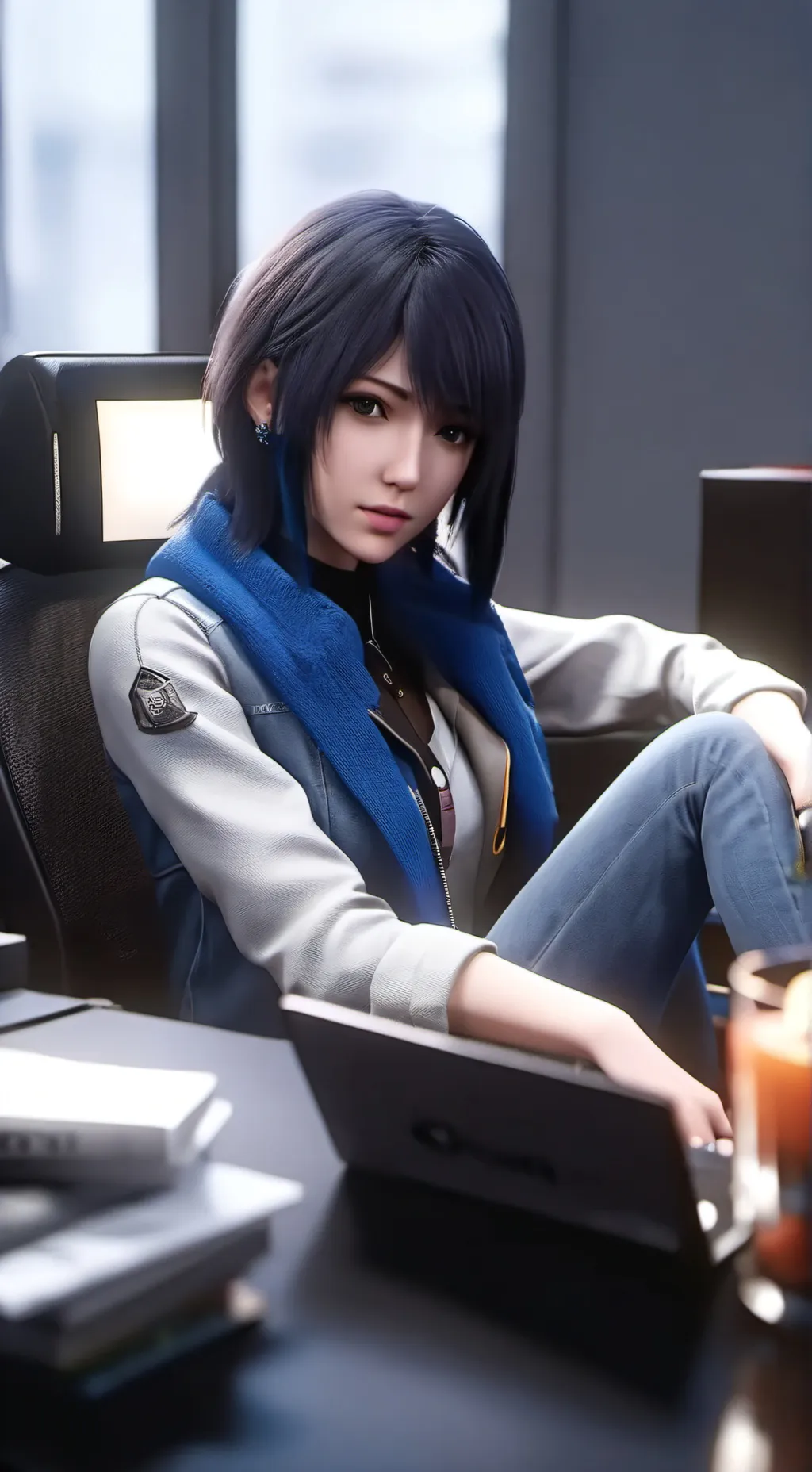 ai character: karen VS karen background