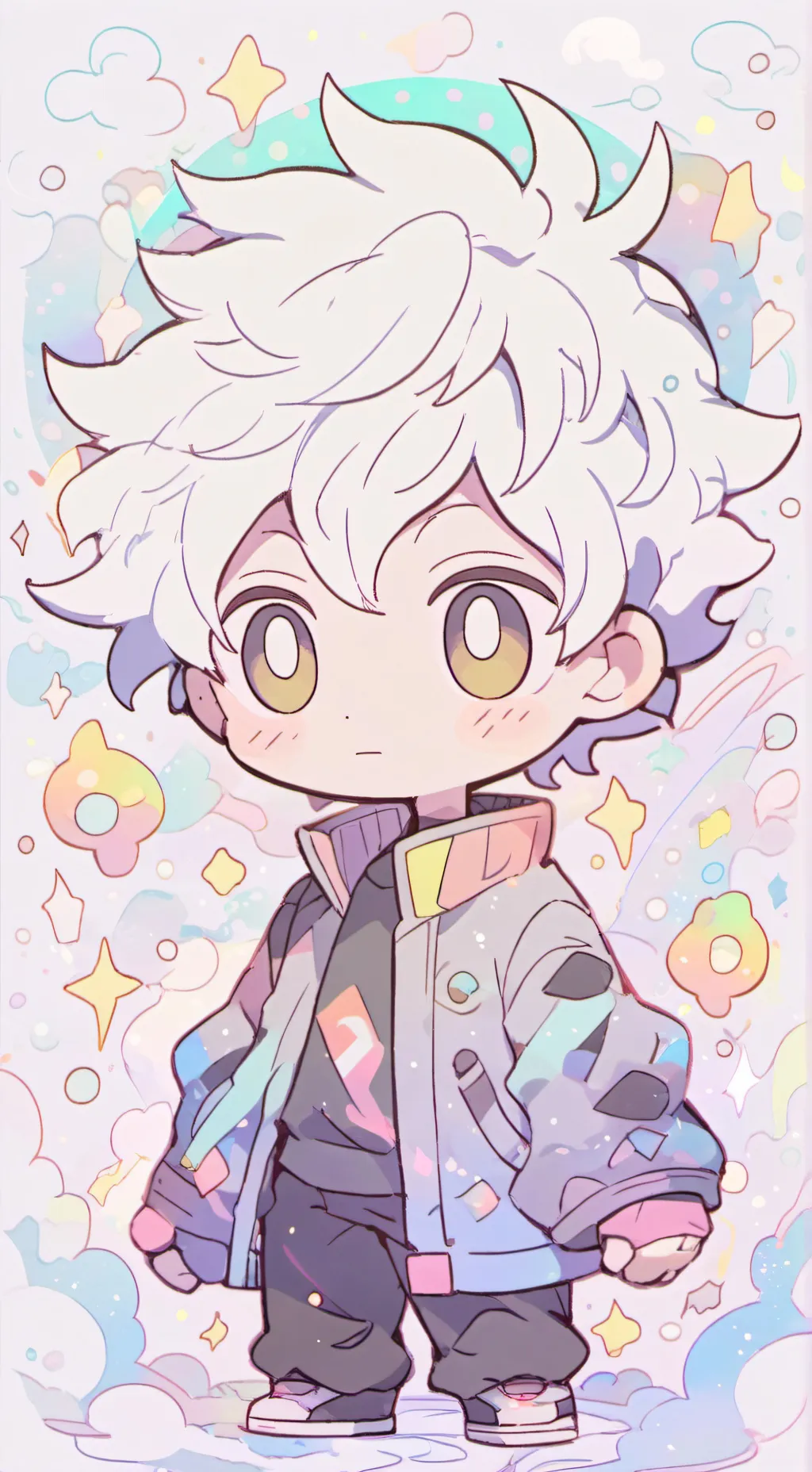 ai character: MHA new student!  background