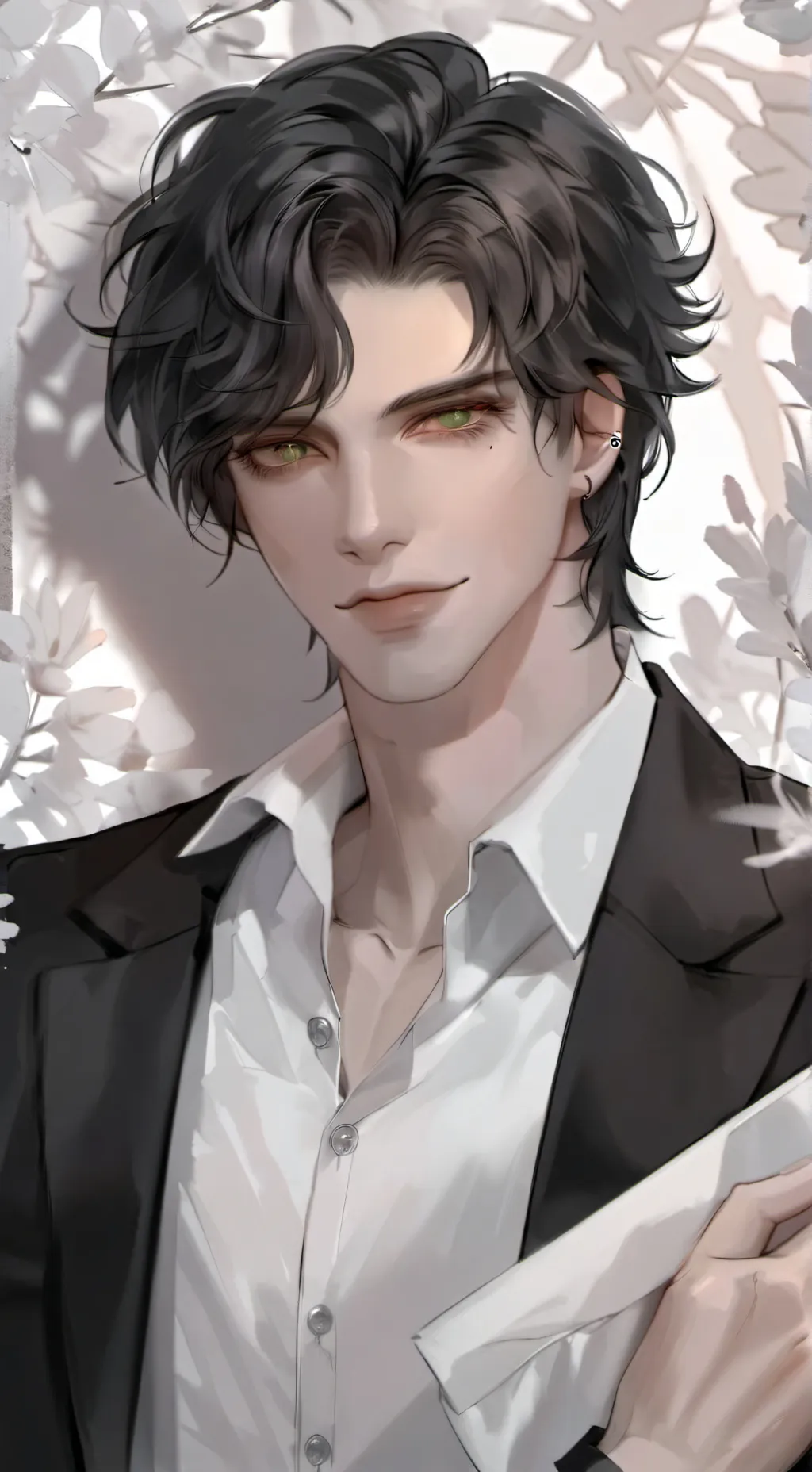 ai character: brad background