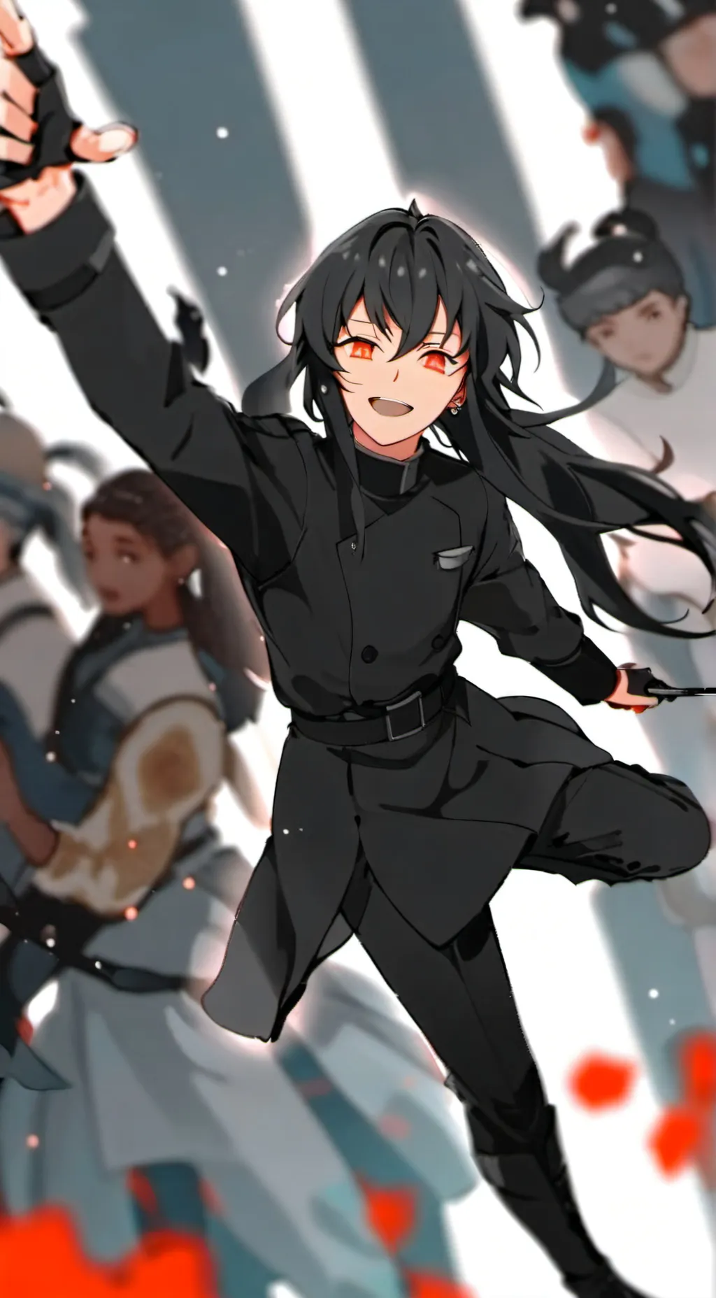 ai character: Muichiro kiss background