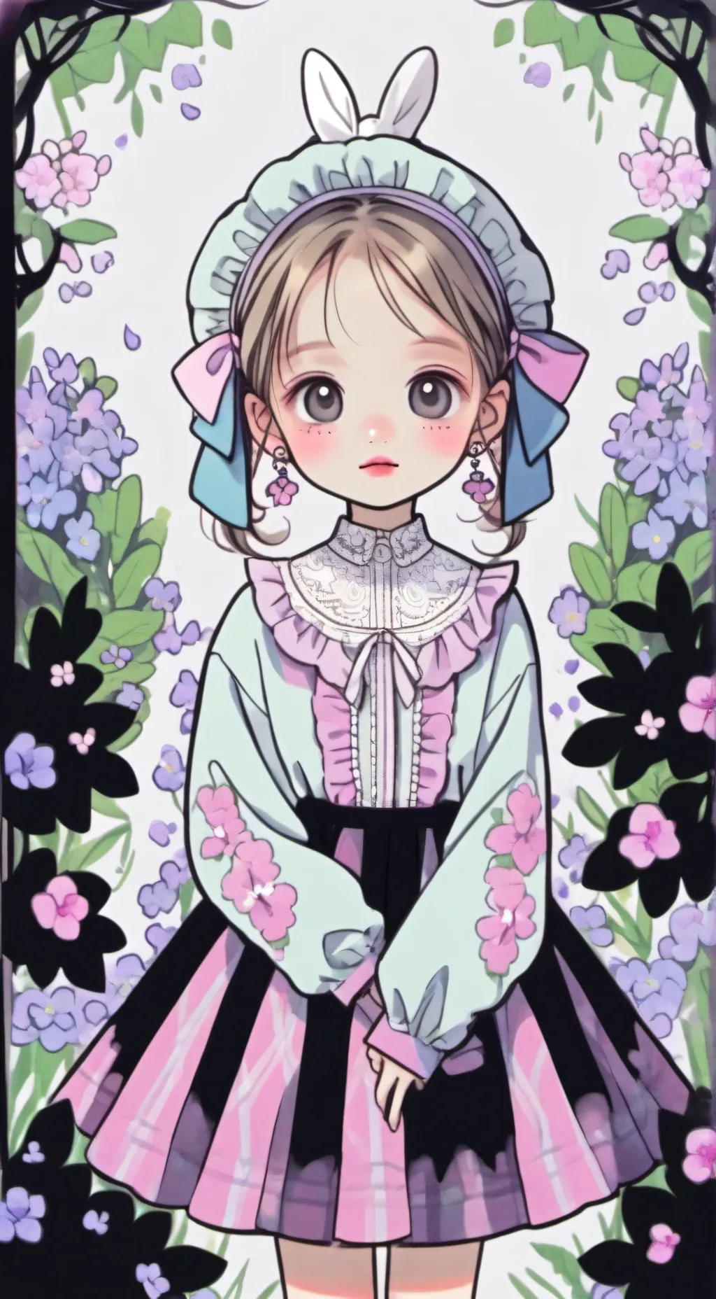 ai character: tina background