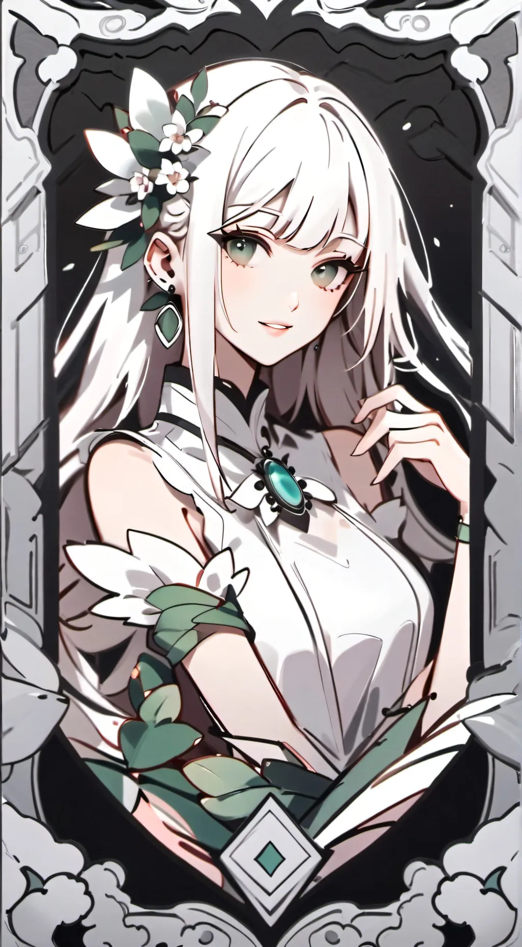 ai character: sheeti background