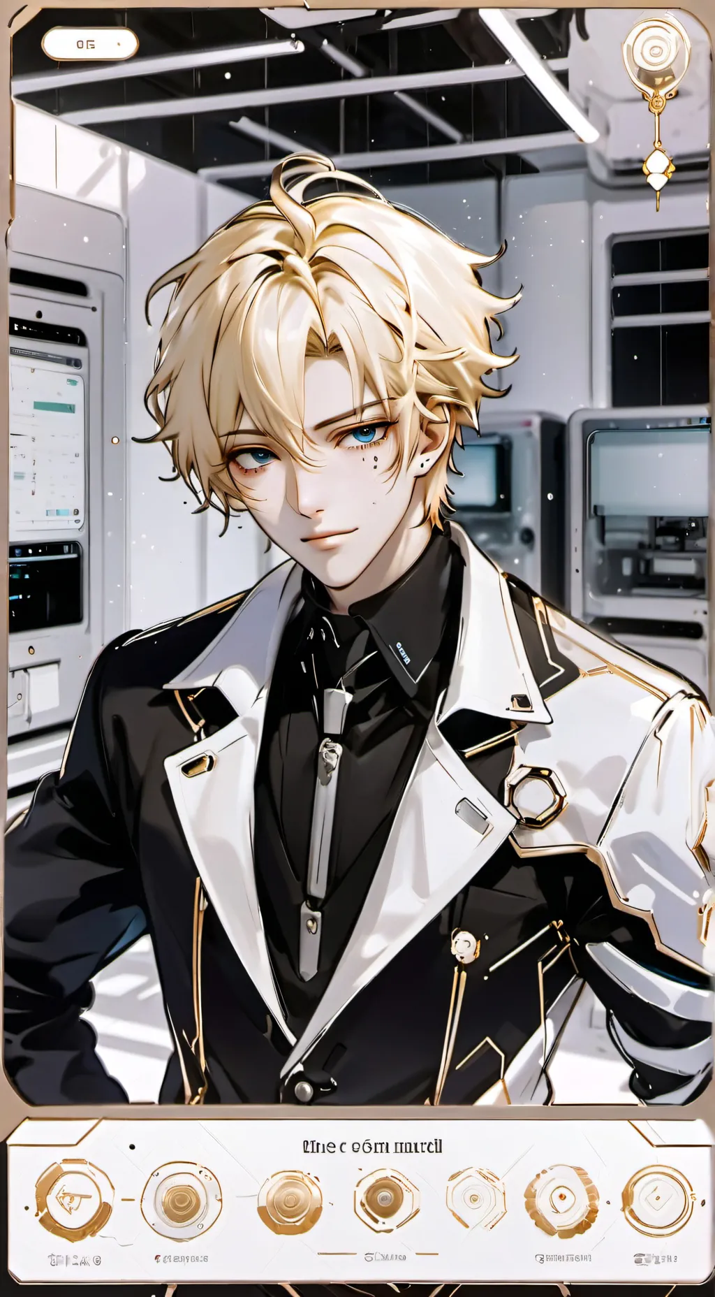 ai character: Blaze background