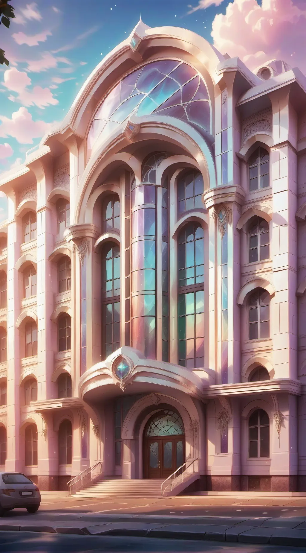 ai character: mha at your school background