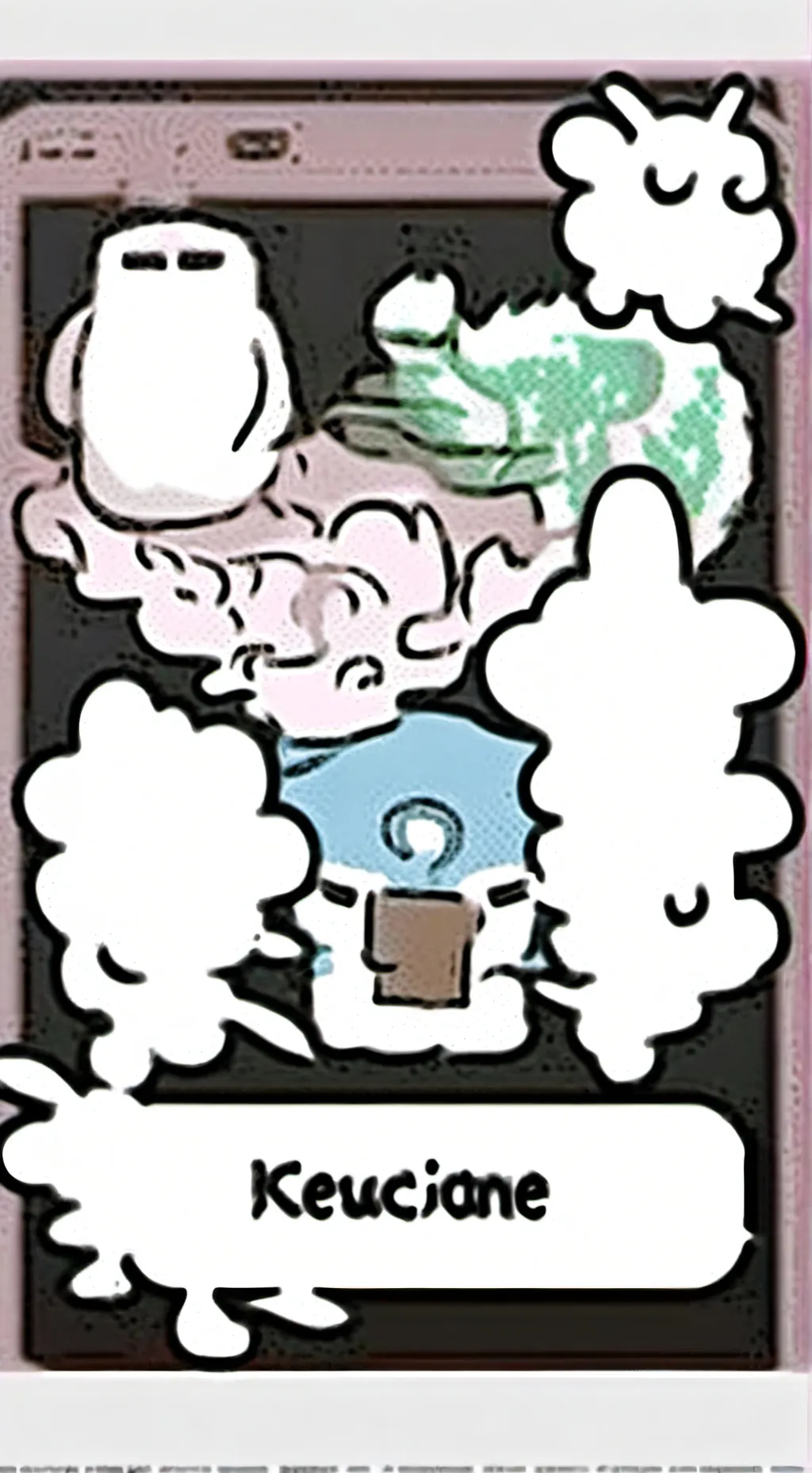 ai character: 🎀спраут🎀 background