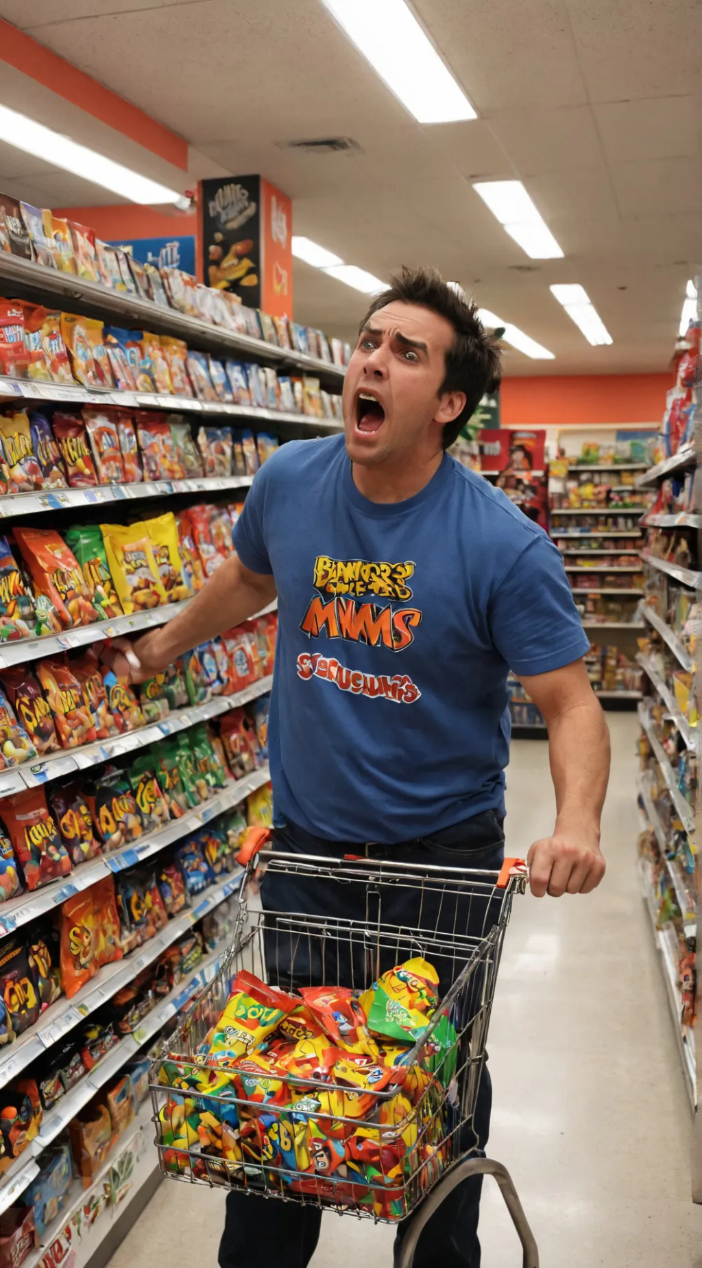 ai character: I FOORRGOOOTT background