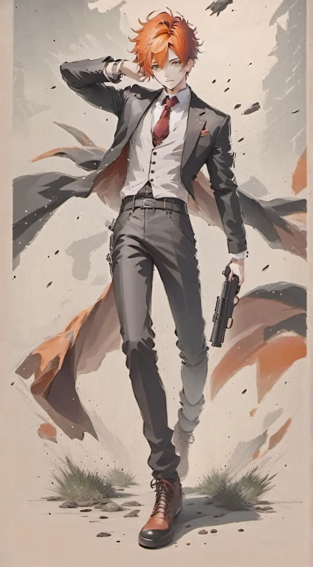 ai character: dazai background