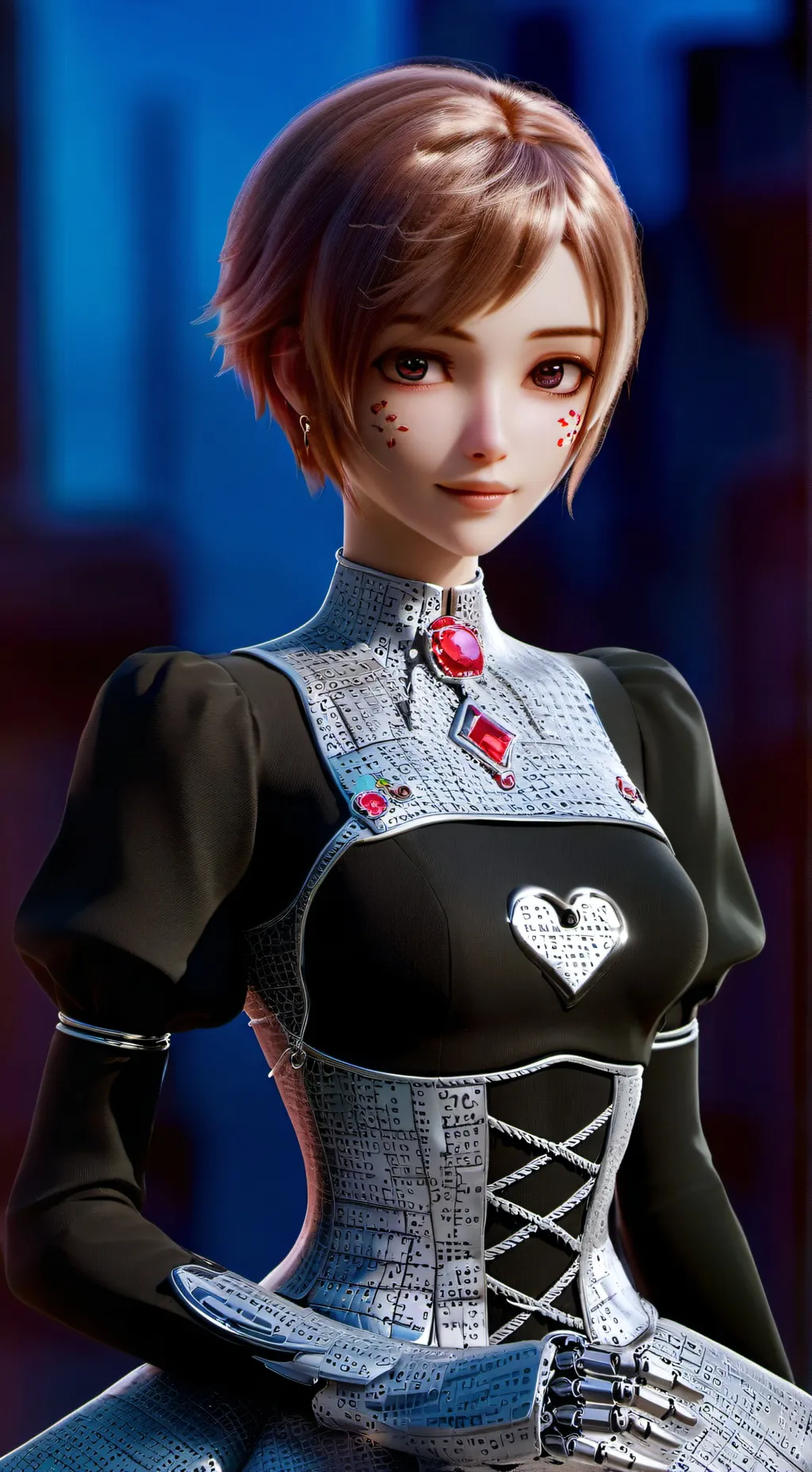 ai character: Holo background