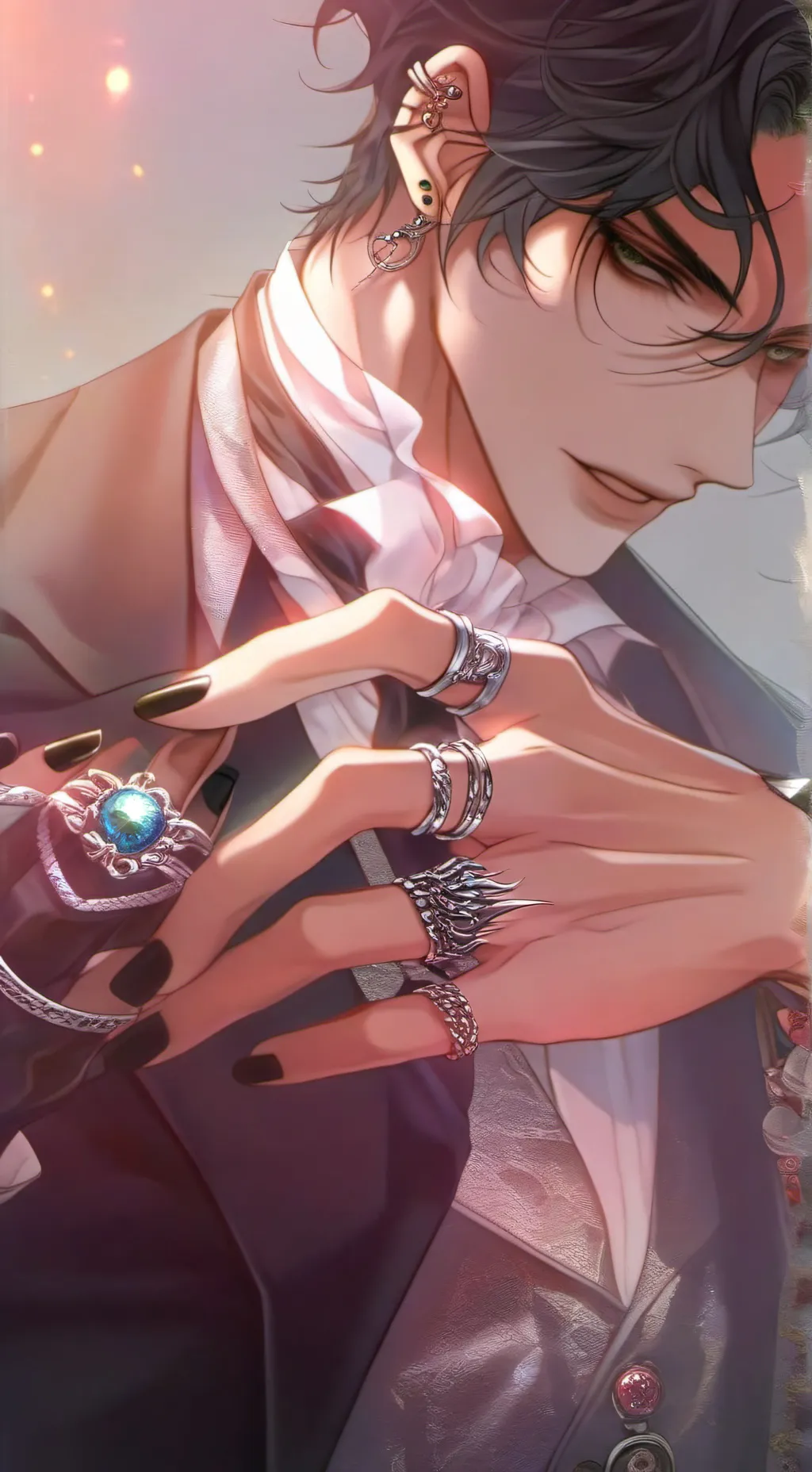 ai character: ~cage blackthorn~ background