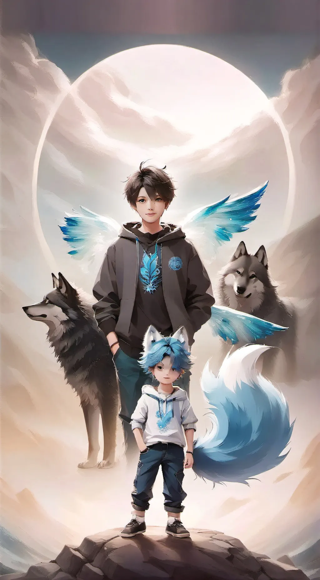 ai character: Harker fam!! background