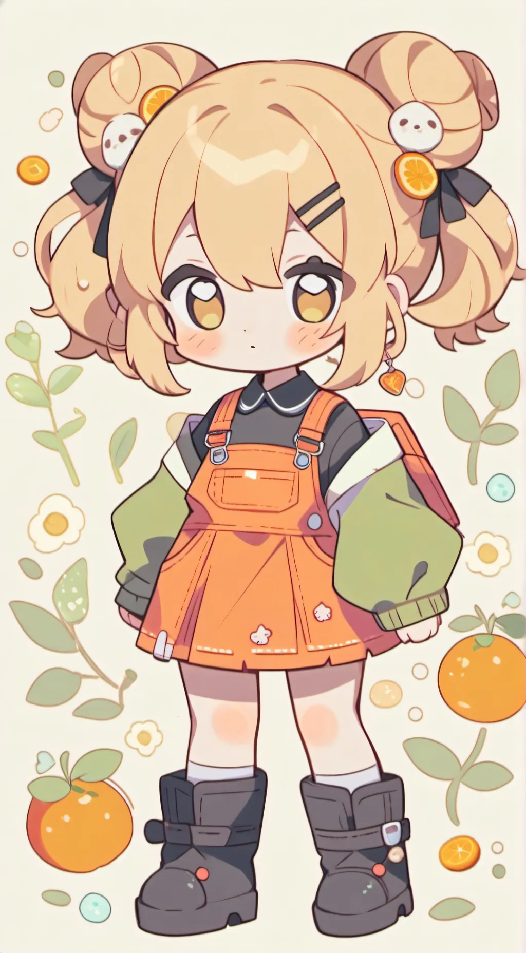 ai character: Bakugo baby sister background