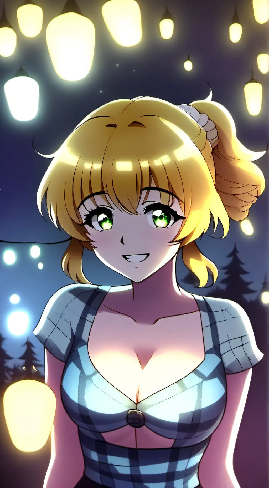 ai character: Star background