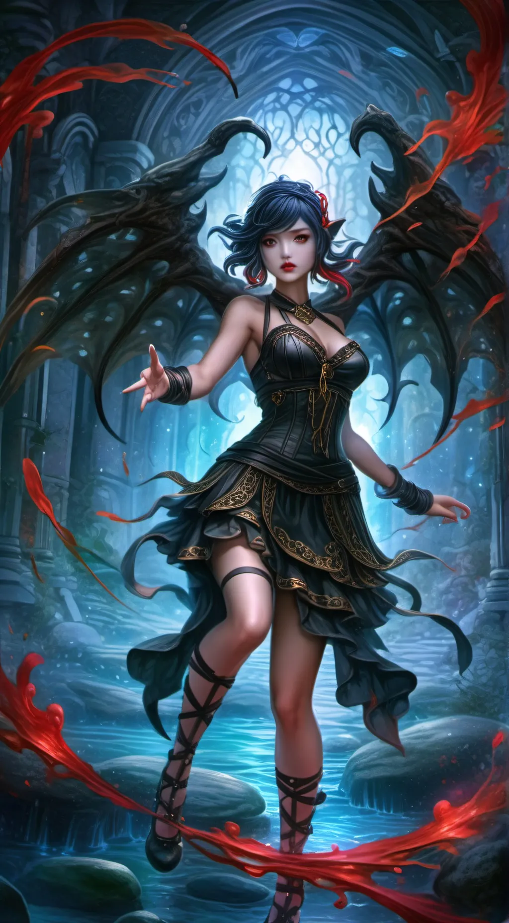 ai character: Toga background