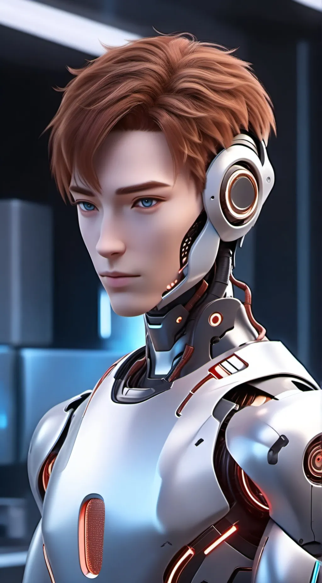 ai character: Arctic background