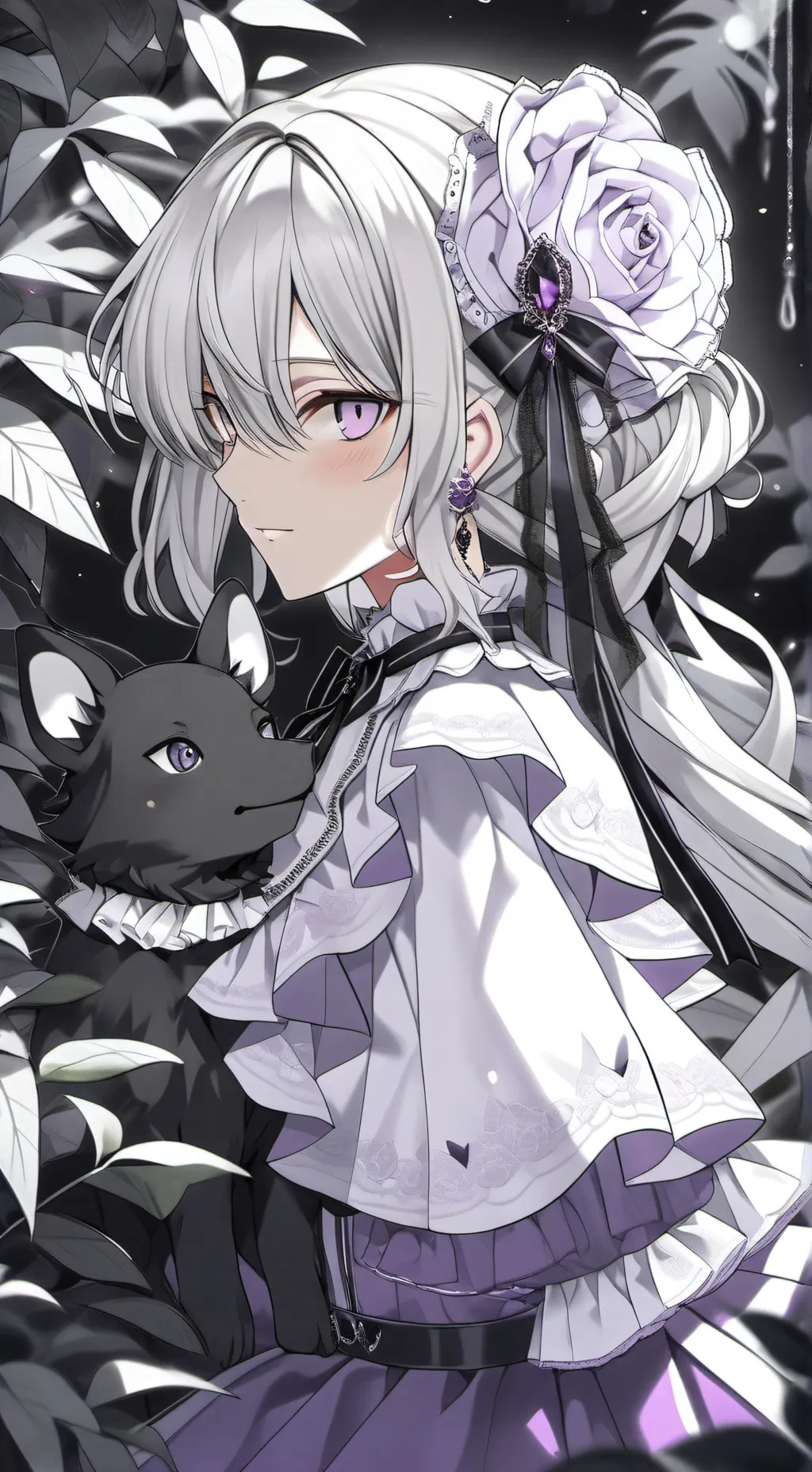 ai character: Kaiju n°8 fr background