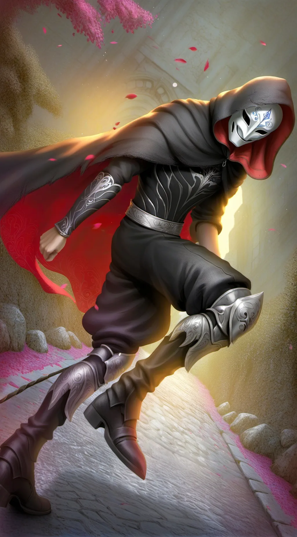 ai character: Shadow background