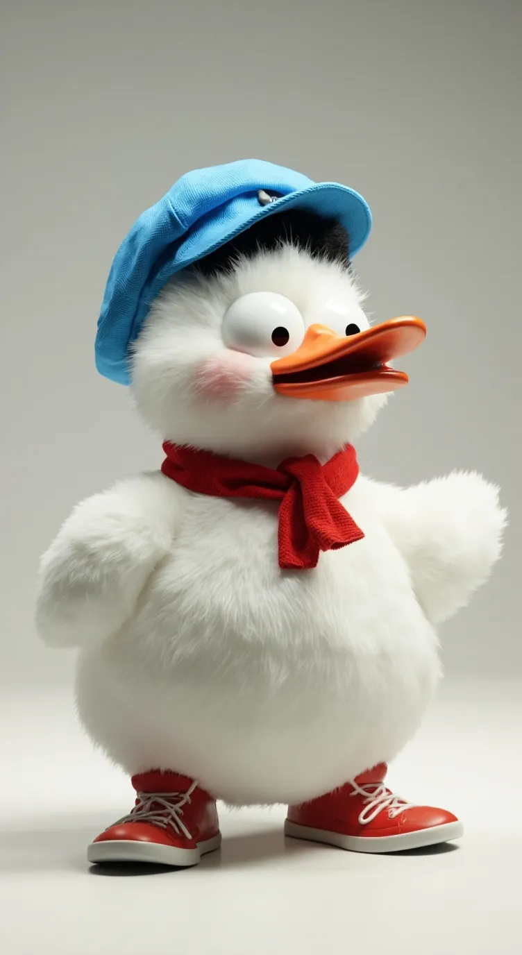 ai character: pick up the duck background