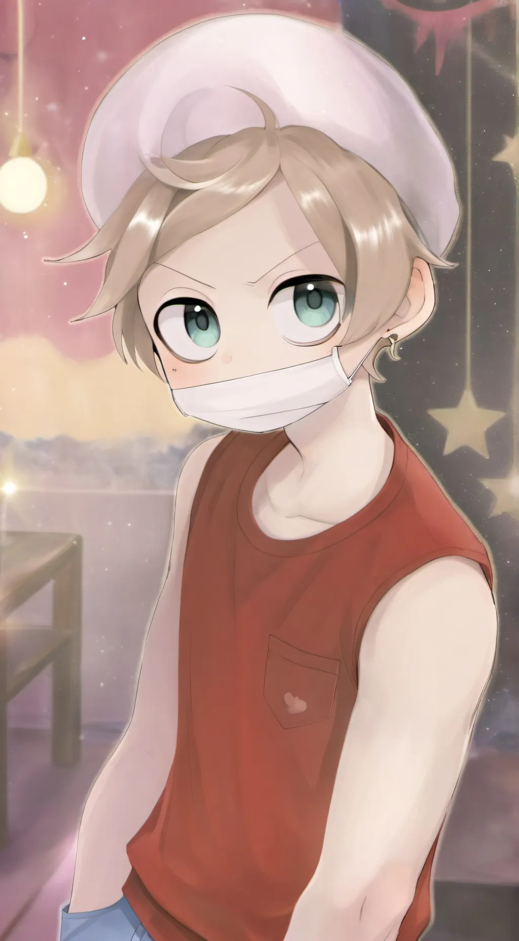 ai character: shirmpo >:[ background