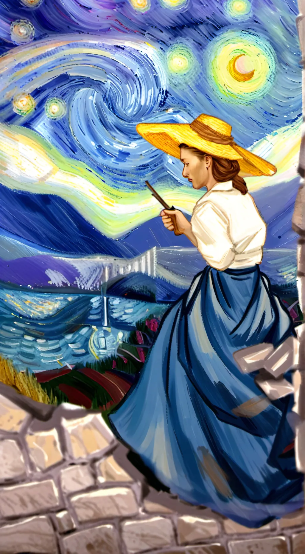 ai character: shelly background