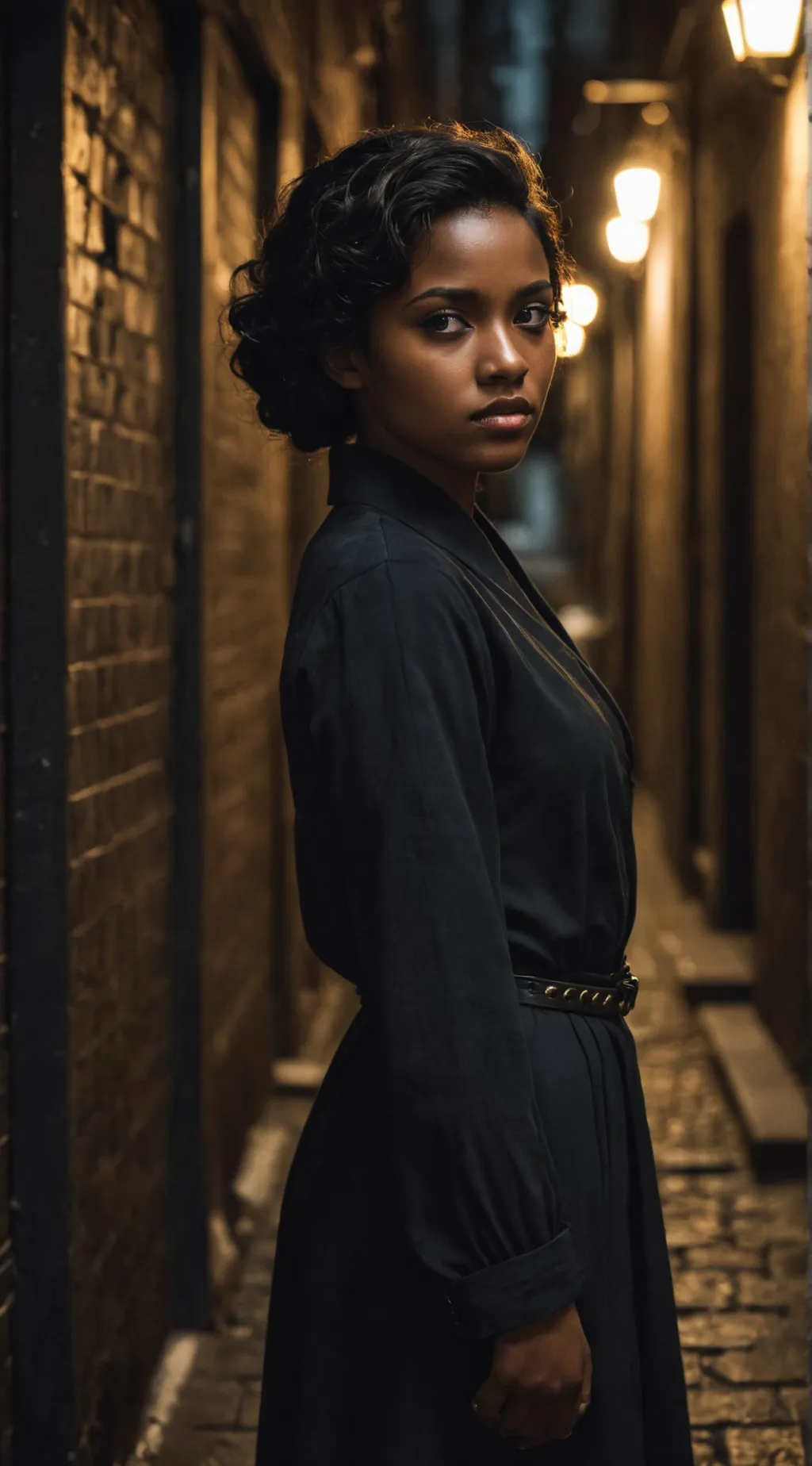 ai character: Darker Woman background