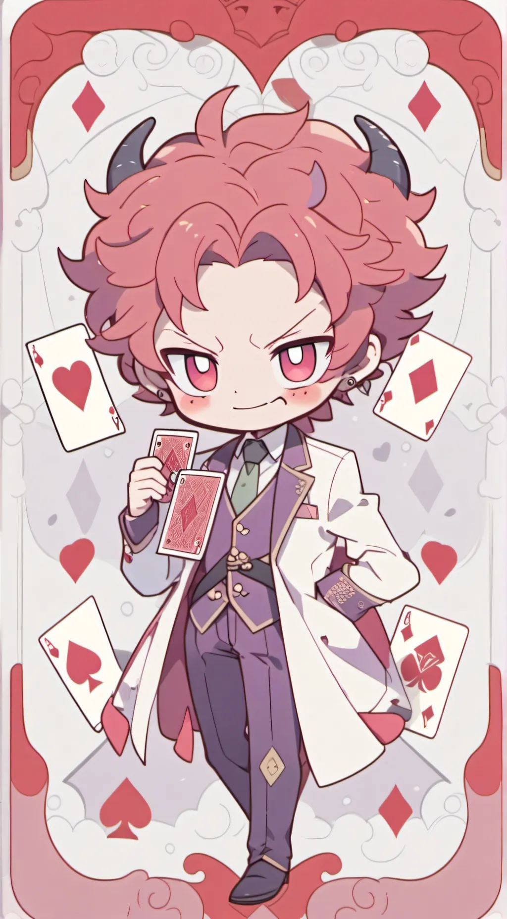 ai character: Дьявол background