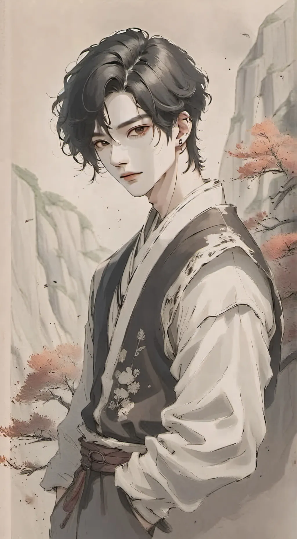 ai character: 🐰Victer🍻 background